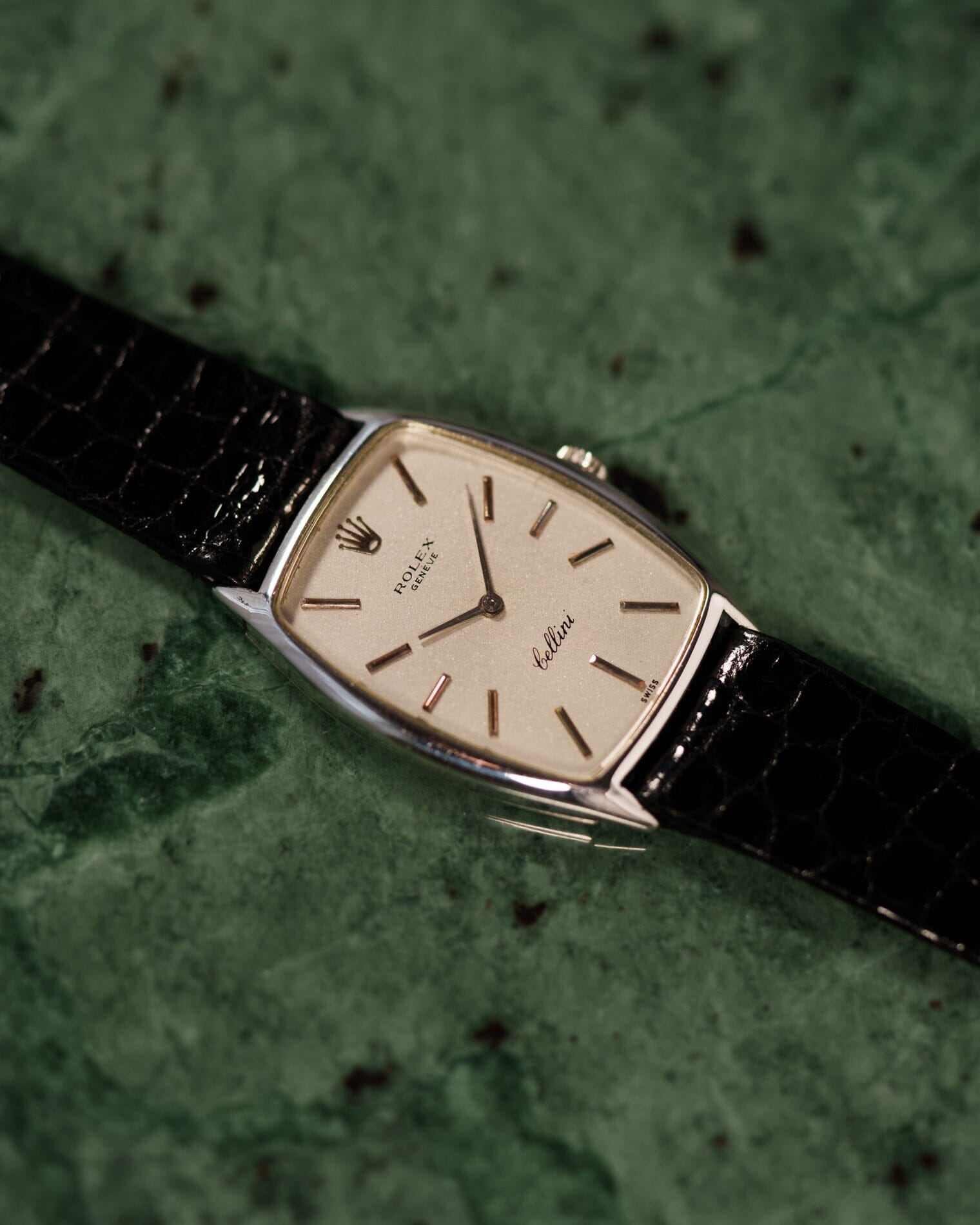 ロレックス チェリーニ 3807 WG シルバーダイアル Watch ROLEX