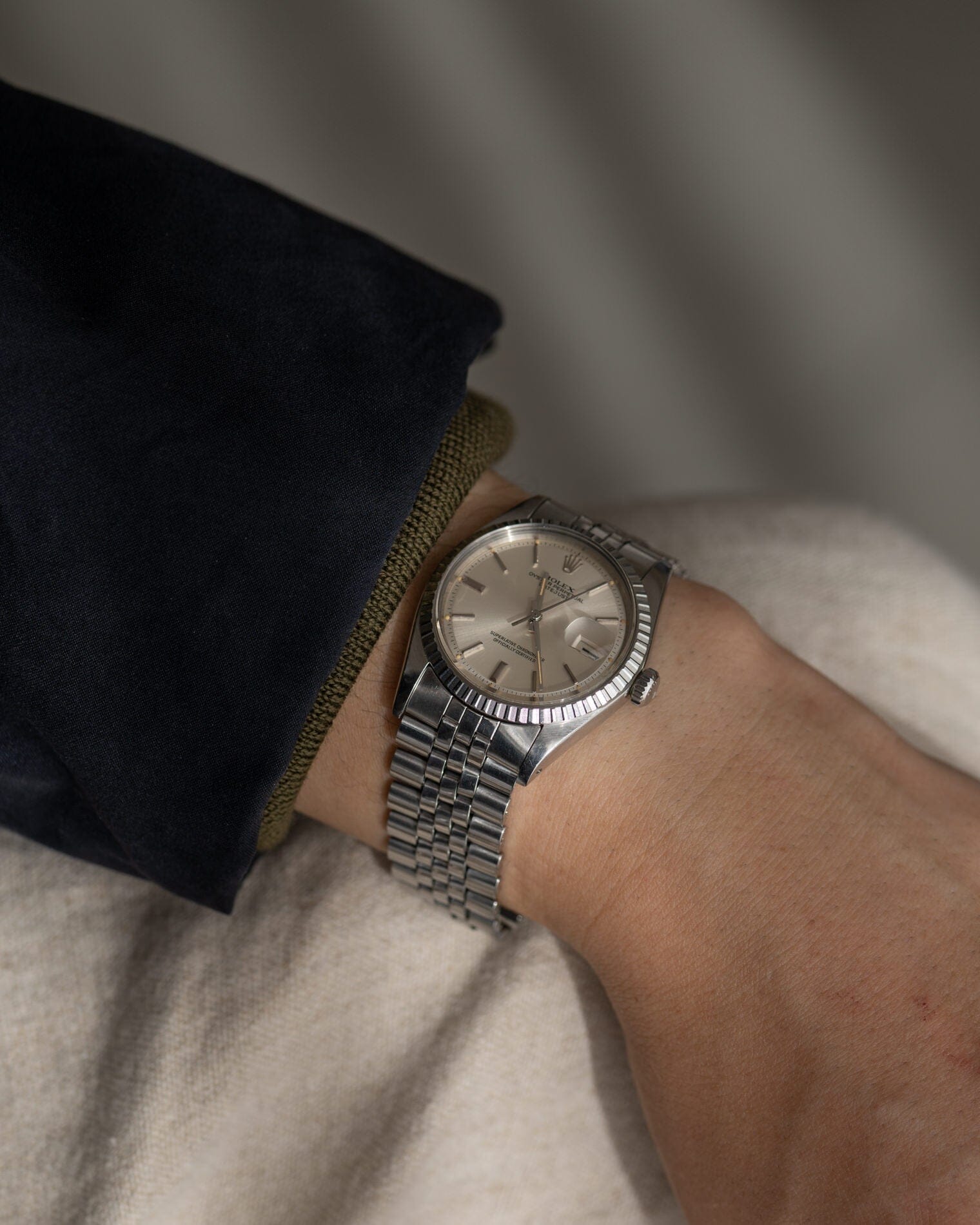 Rolex デイトジャスト 1603 シルバー シグマダイアル Watch ROLEX