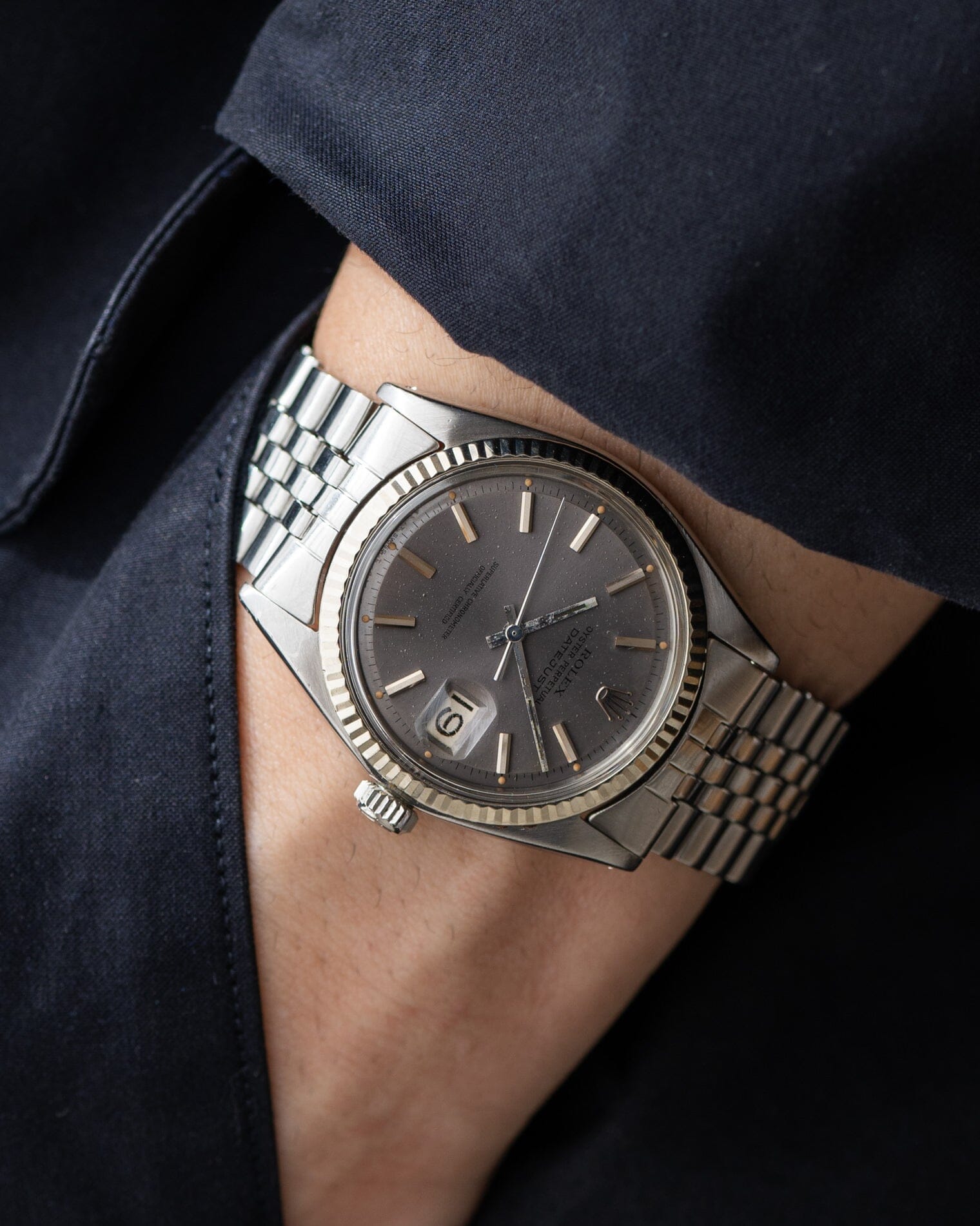 Rolex デイトジャスト 1601 グレーダイアル Watch ROLEX