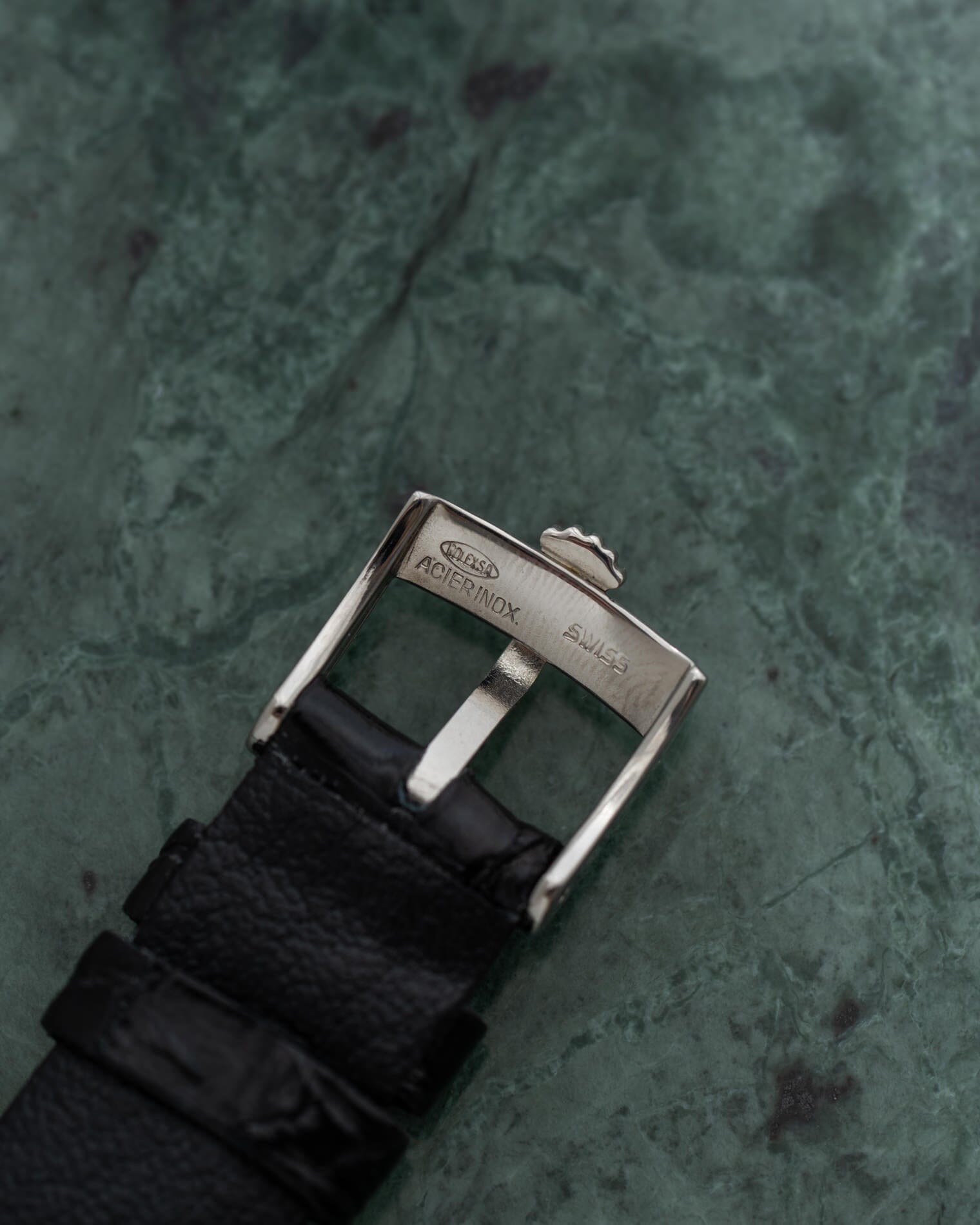 Rolex チェリーニ 4113 WG シルバーダイアル Watch ROLEX
