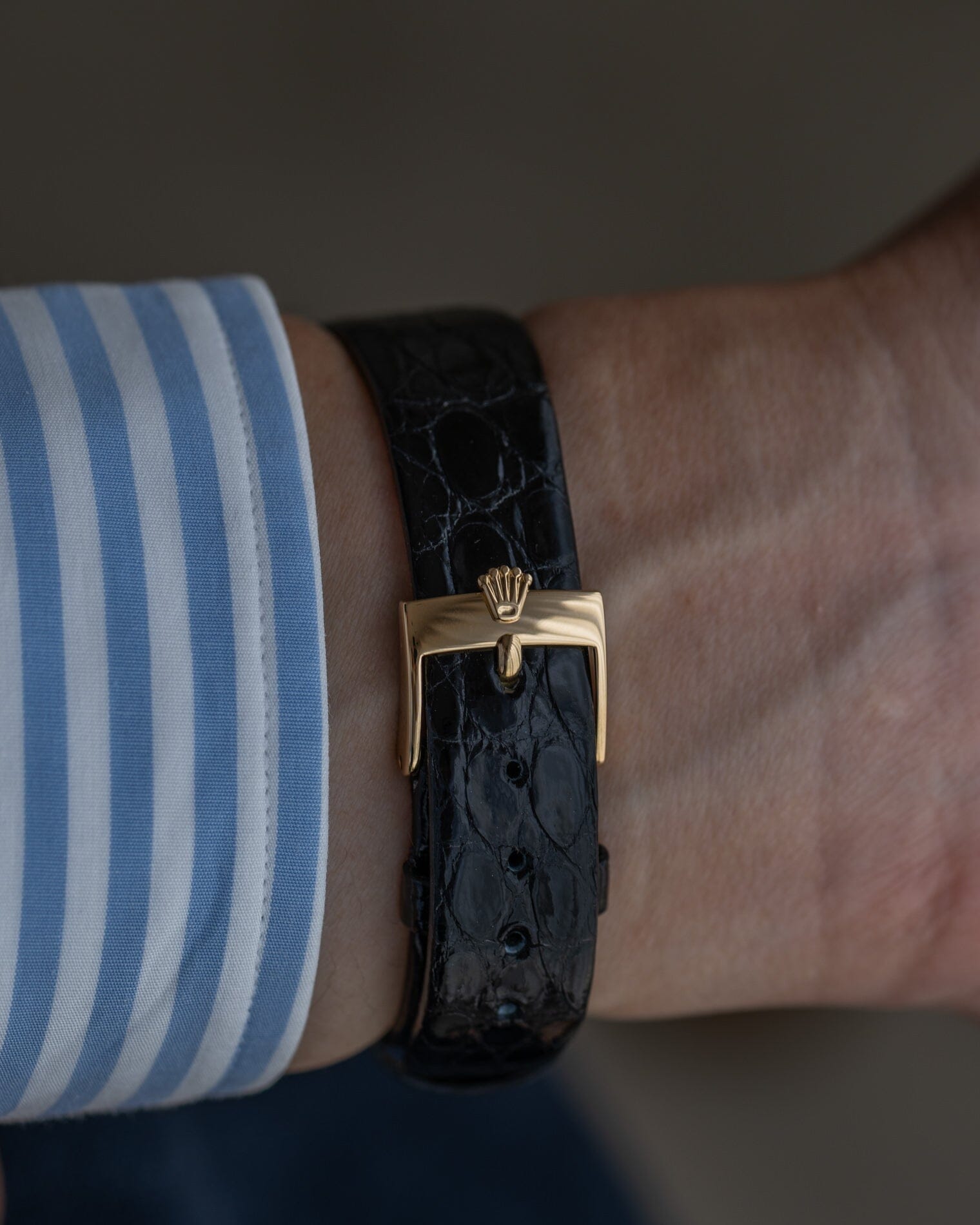 Rolex チェリーニ 5112 YG シャンパンローマン 箱保証書付き Watch ROLEX