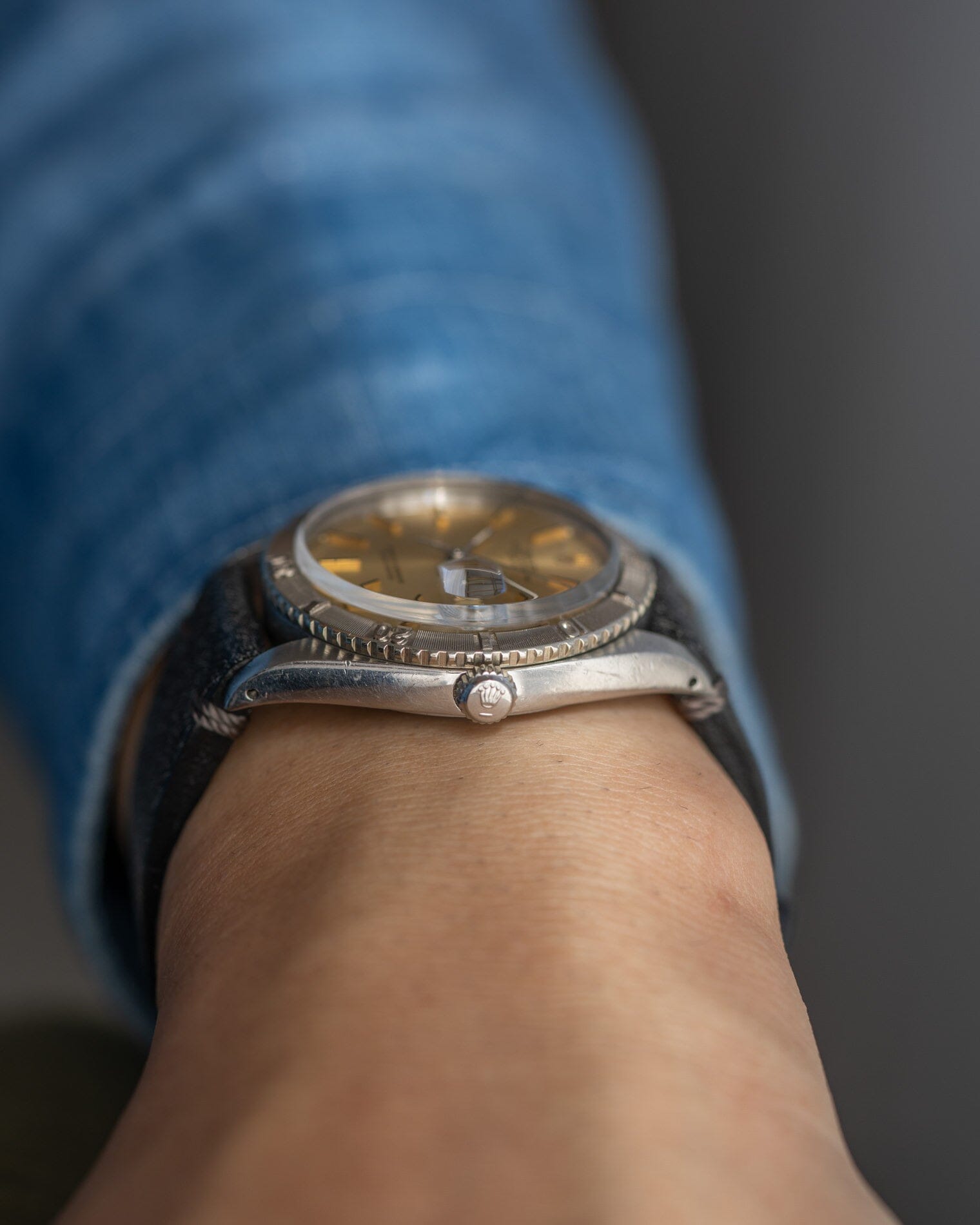 Rolex デイトジャスト 1625 "サンダーバード" アイボリーダイアル Watch ROLEX