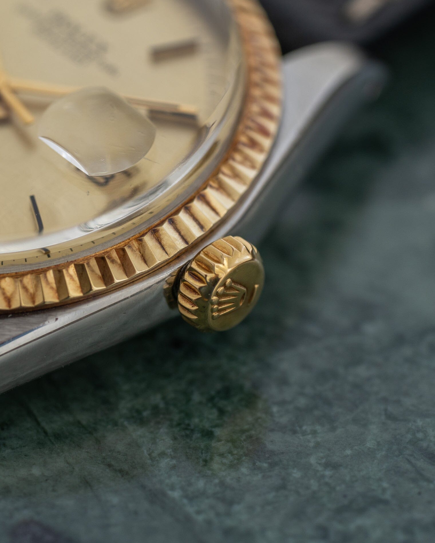 Rolex デイトジャスト 1601 シャンパン絹目ダイアル Watch ROLEX