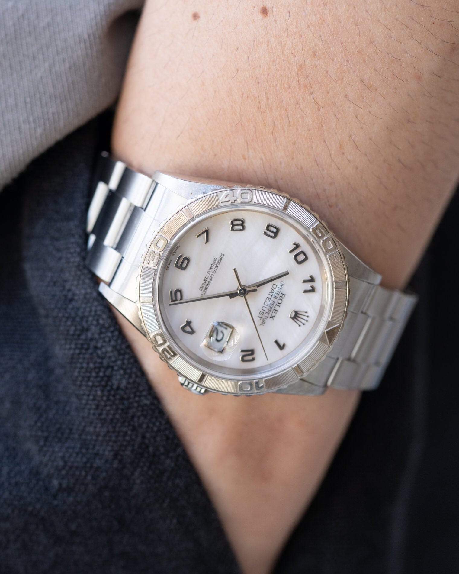 Rolex デイトジャスト 16264 "サンダーバード" ピンクシェルダイアル 箱保証書付き Watch ROLEX