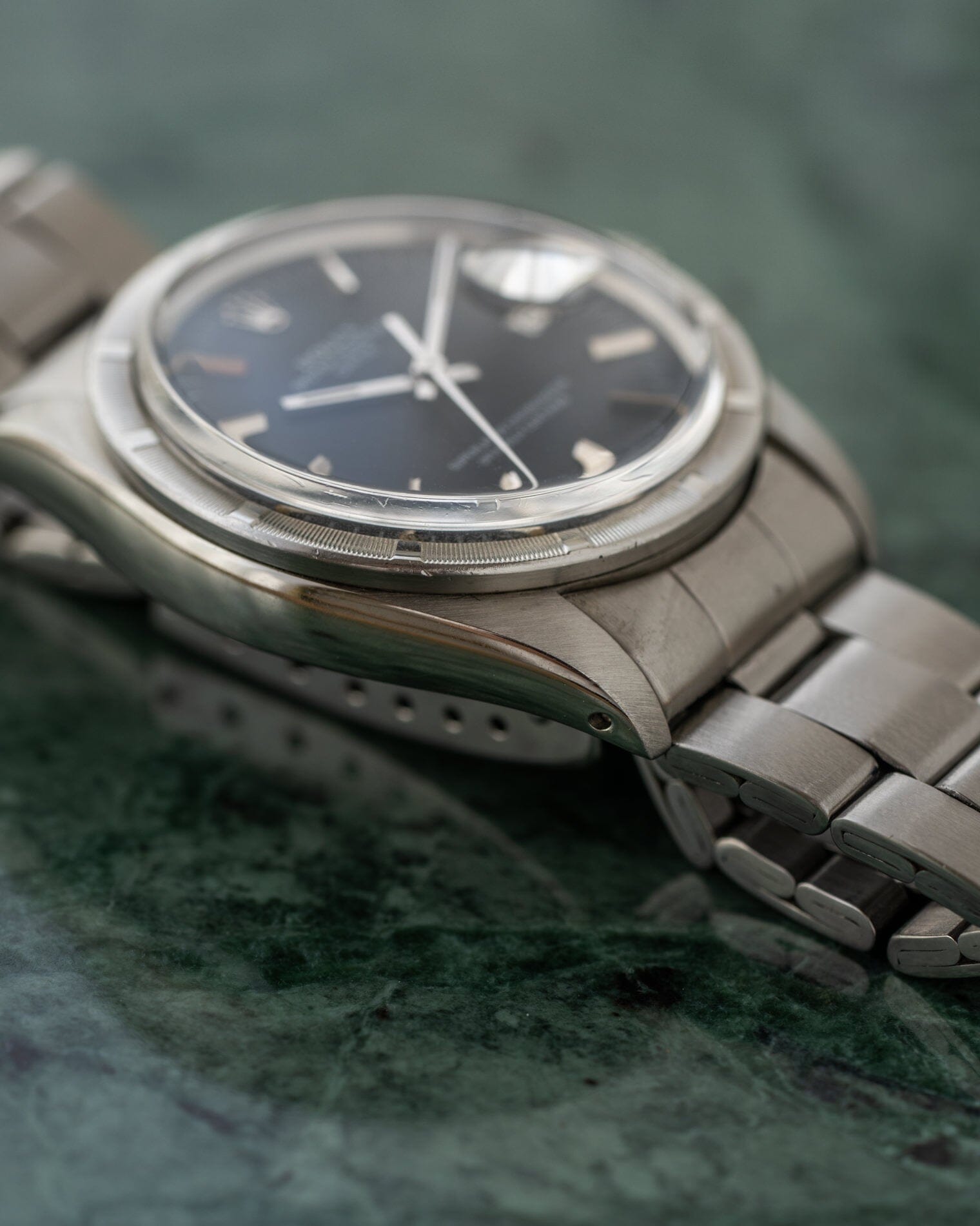 Rolex オイスターパーペチュアル デイト 1501 ブラックシグマダイアル Watch ROLEX