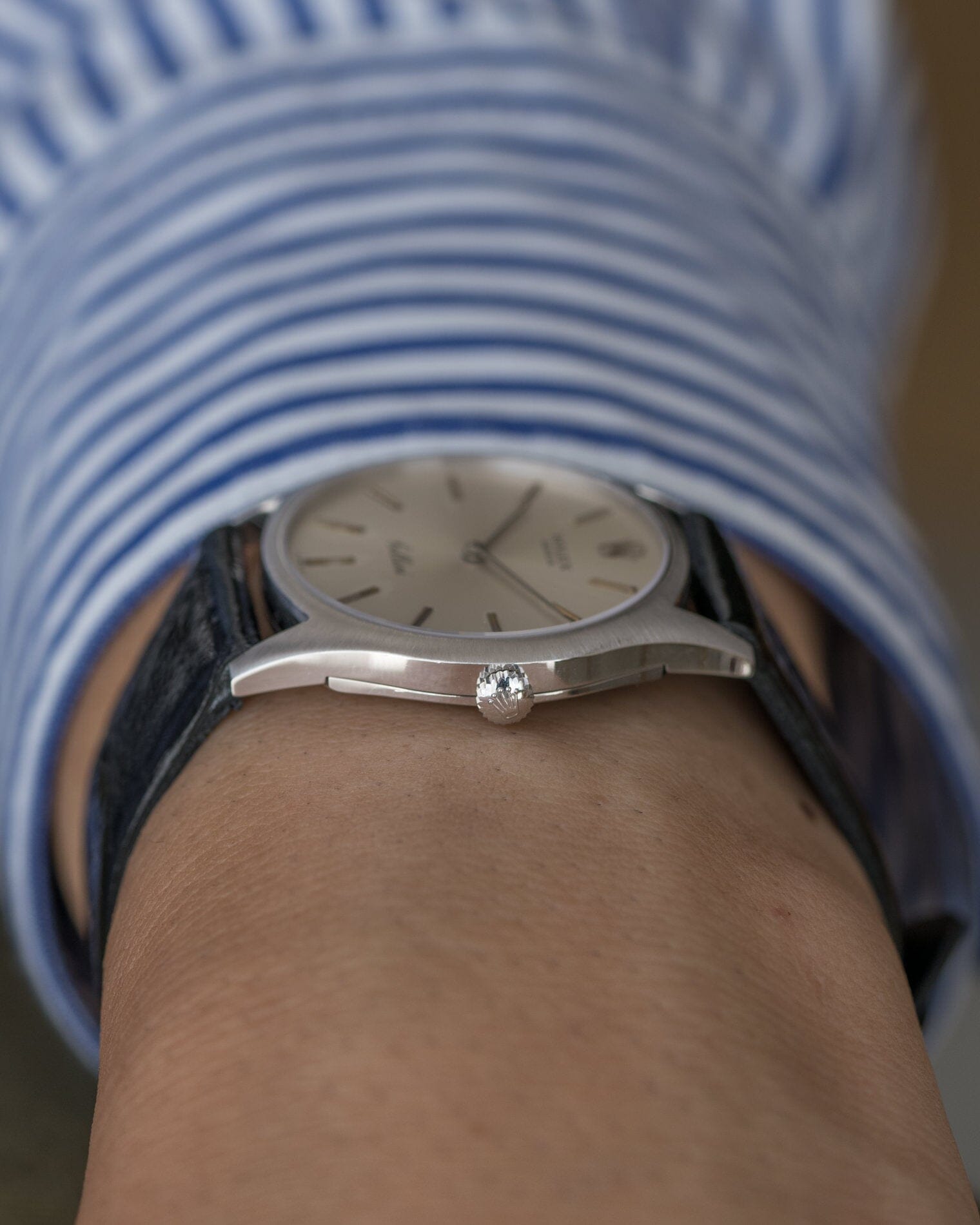 Rolex チェリーニ 3804 WG シルバーシグマダイアル 箱保証書付き Watch ROLEX