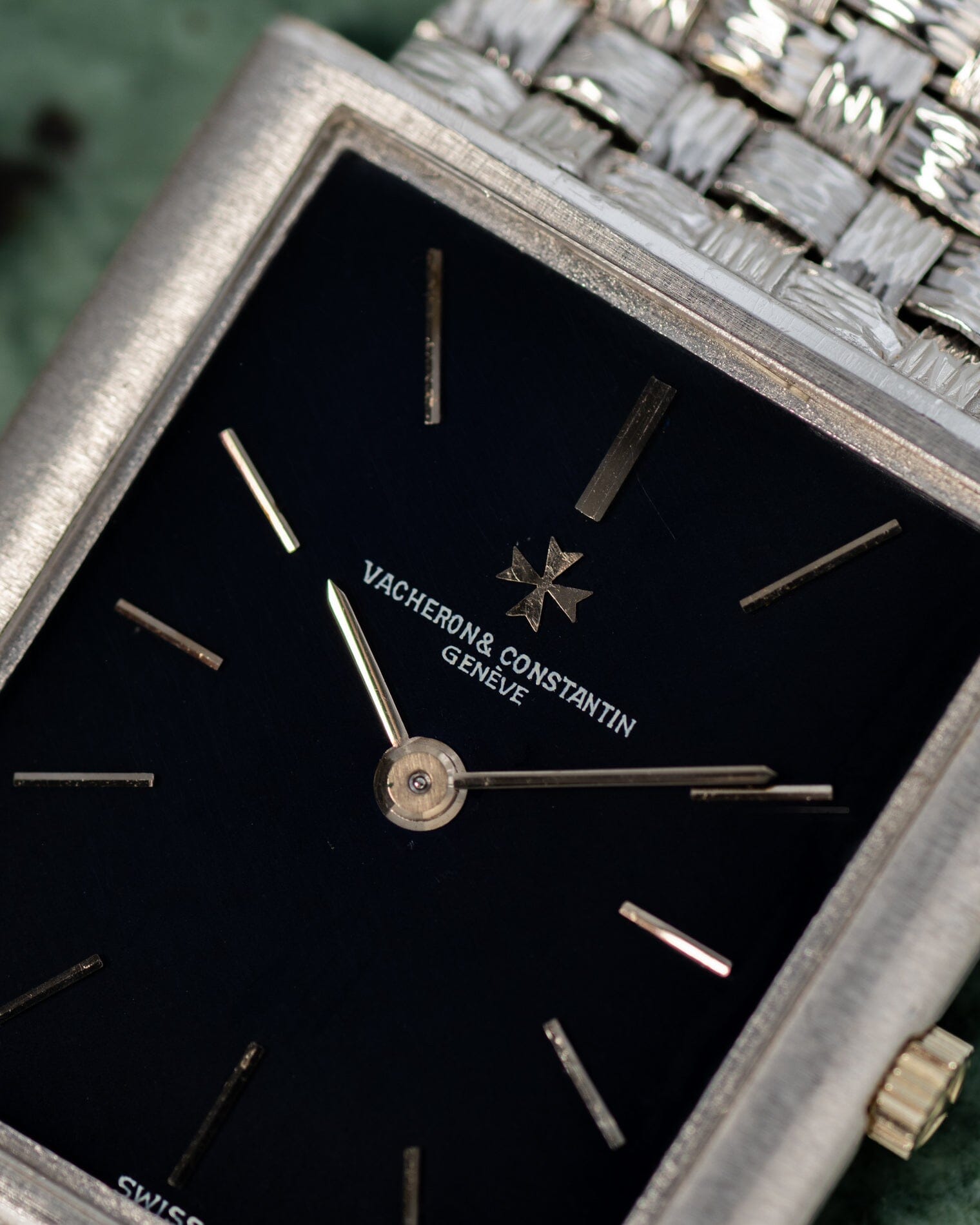 Vacheron Constantin メッシュドール 7981 YG ブラックダイアル Watch VACHERON CONSTANTIN