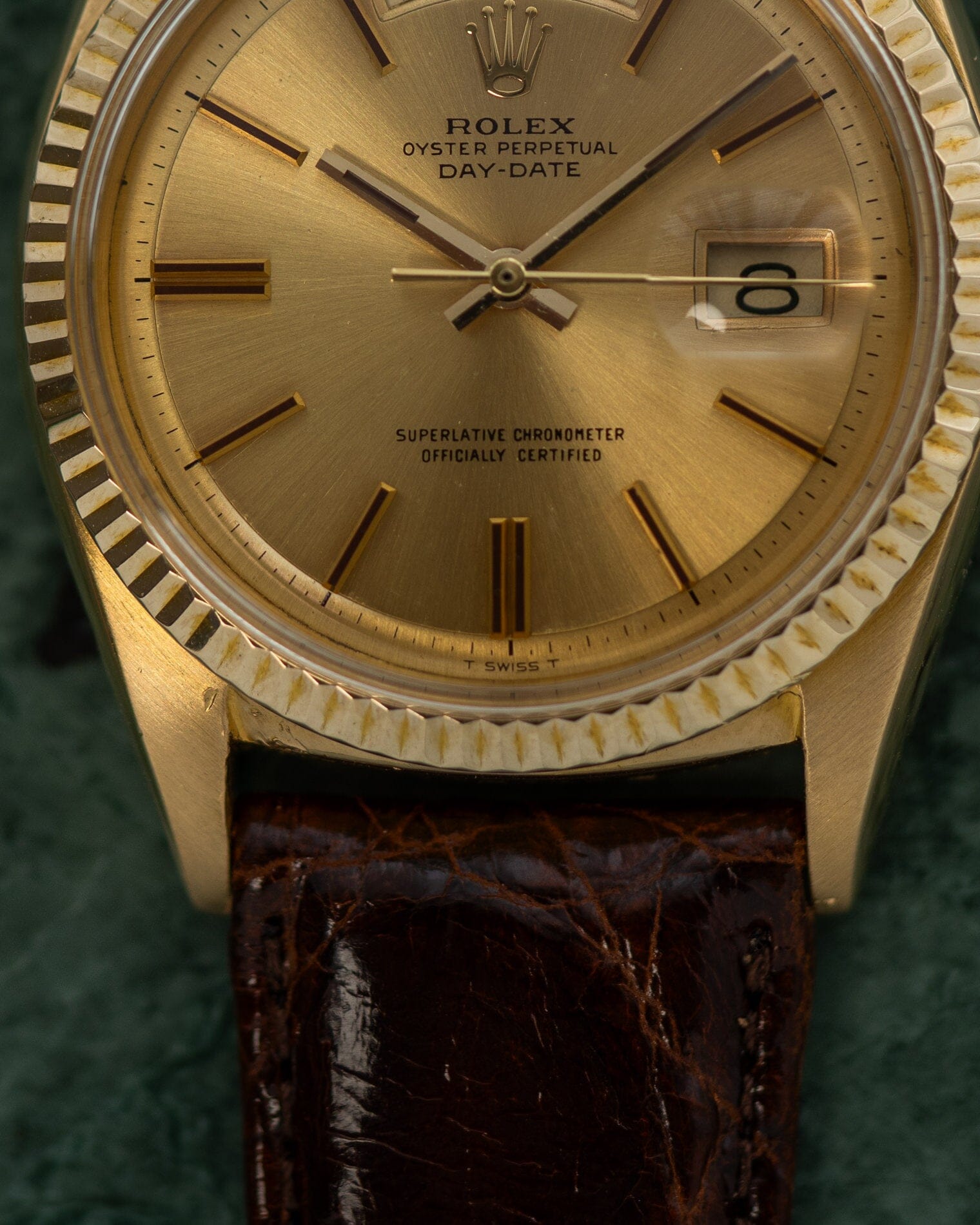 Rolex デイデイト 1803 YG シャンパンダイアル Watch ROLEX