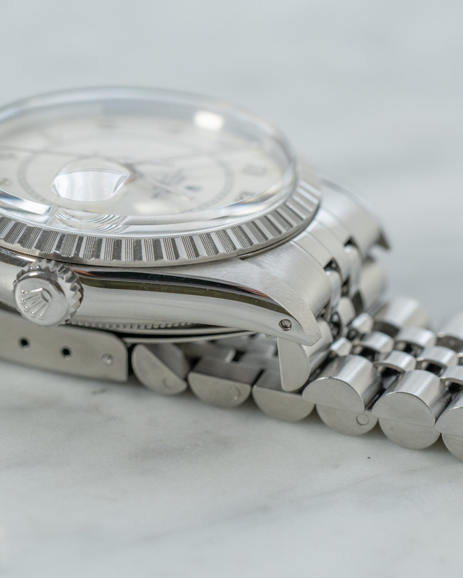 Rolex デイトジャスト 16030 ホワイトボイラーゲージ Watch ROLEX