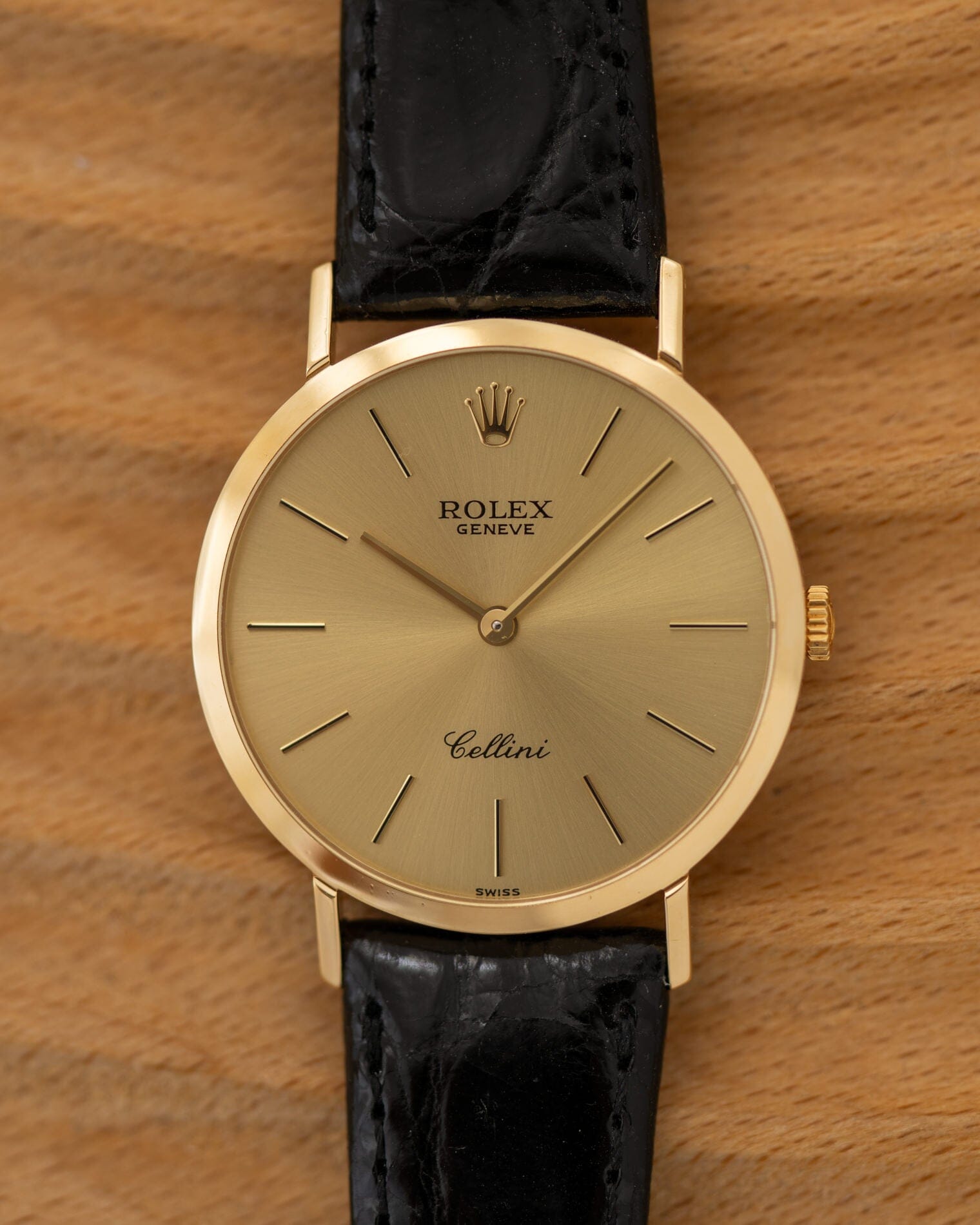 Rolex チェリーニ 4112 シャンパンダイアル Watch ROLEX