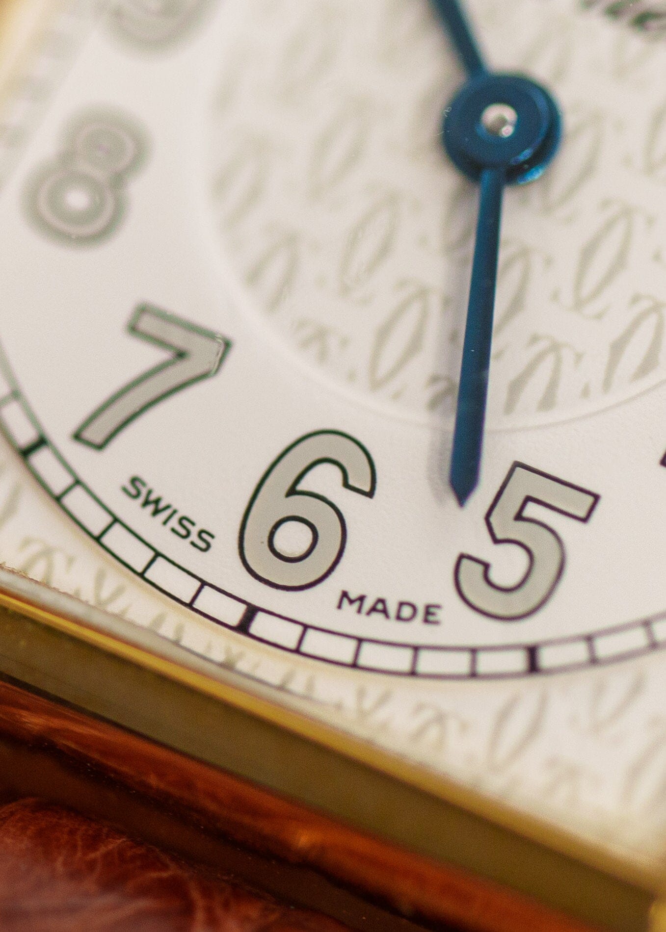 カルティエ マストタンク SM 2415 ビッグアラビア QZ 箱保証書付き Watch CARTIER