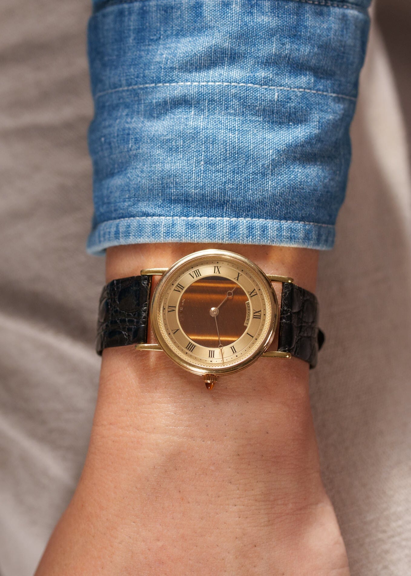 Breguet クラシック YG タイガーアイ 手巻き Cal.839 Watch BREGUET