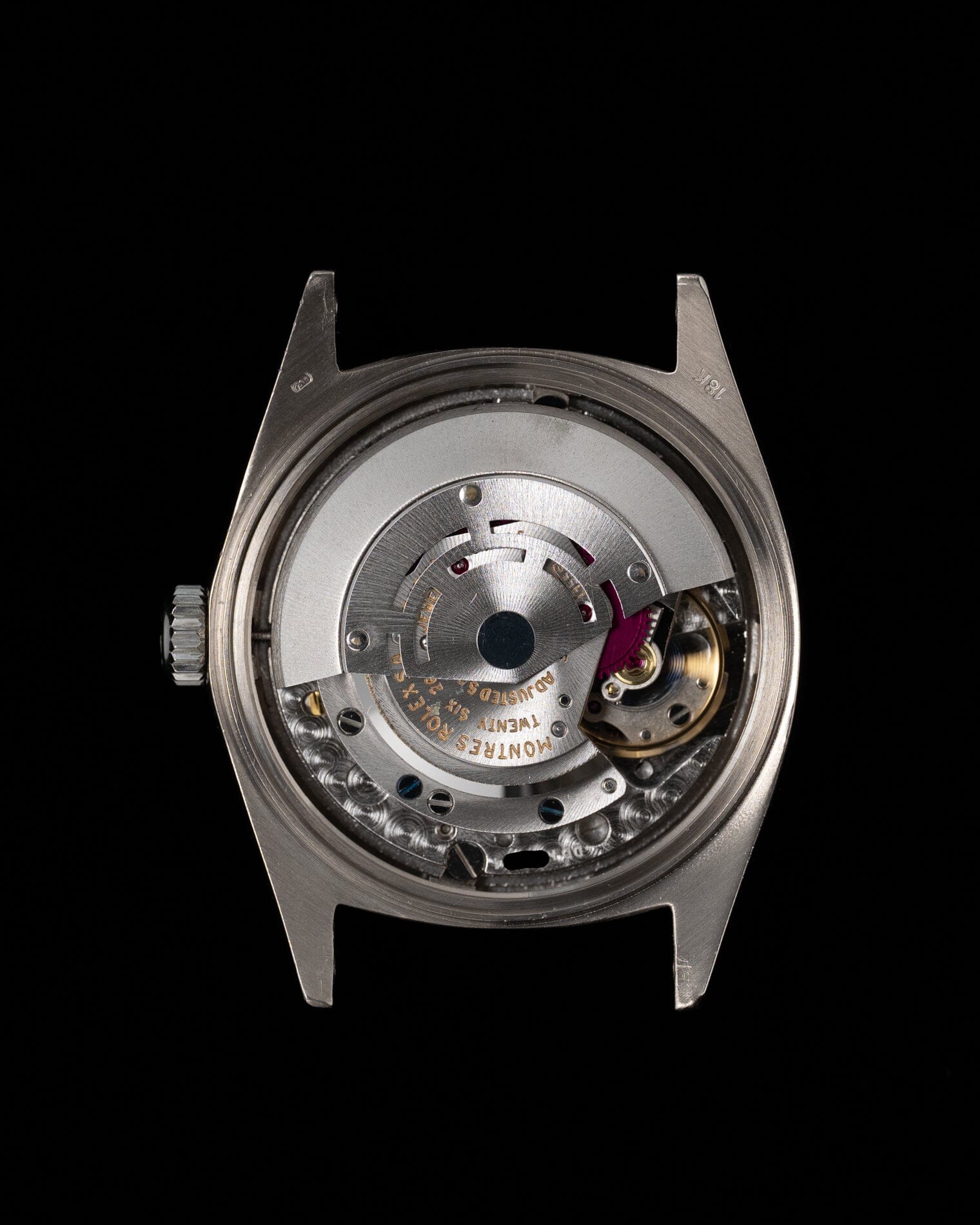 Rolex デイデイト 1803 WG シルバーリネンダイアル Watch ROLEX