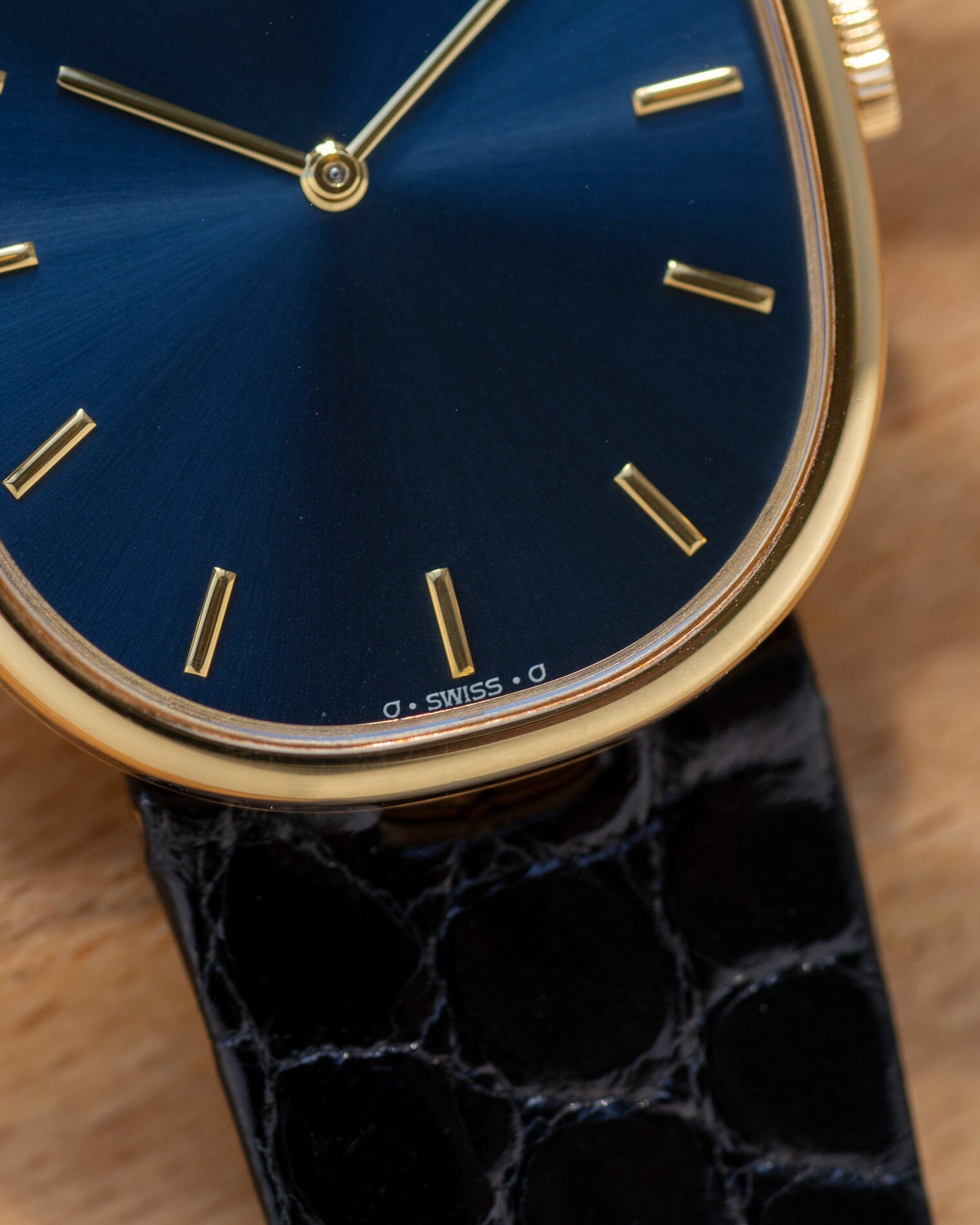 Patek Philippe ゴールデンエリプス 3848 YG ブルーシグマダイアル 修理明細書付き Watch PATEK PHILIPPE