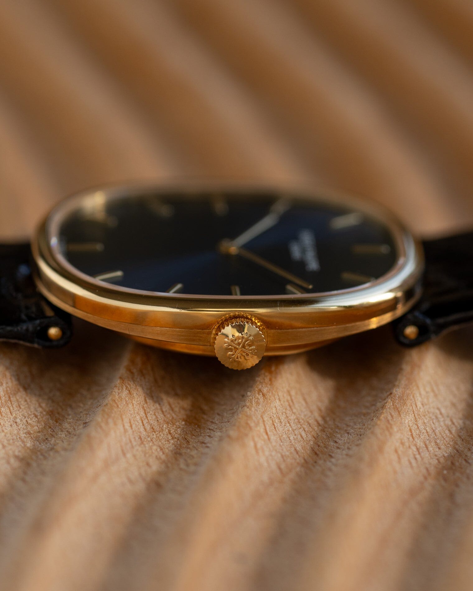 Patek Philippe ゴールデンエリプス 3848 YG ブルーシグマダイアル 修理明細書付き Watch PATEK PHILIPPE