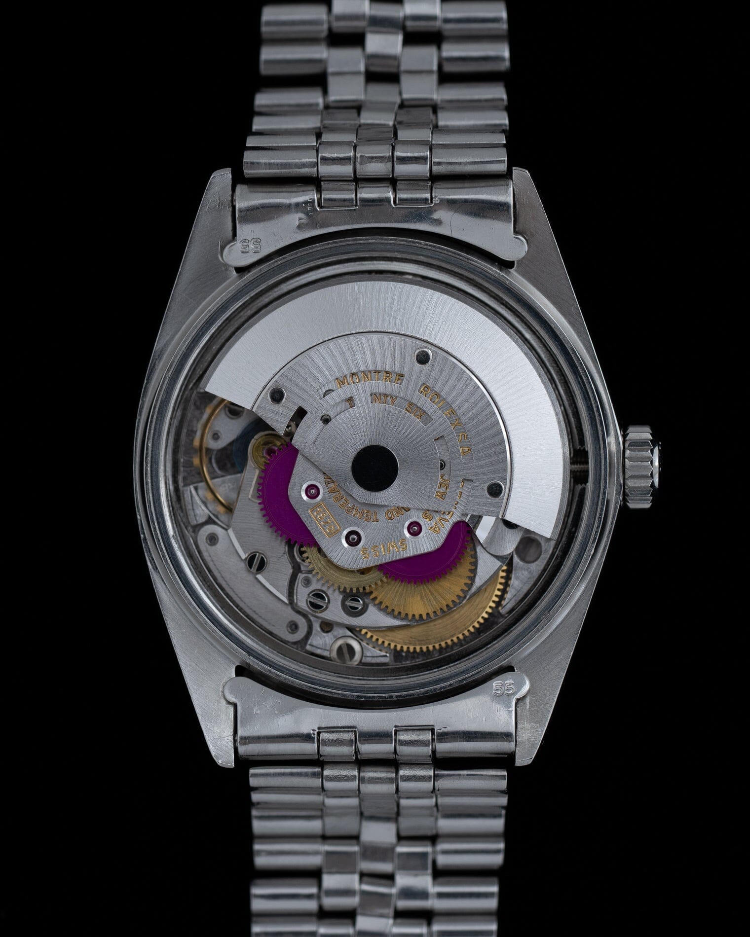 Rolex Datejust 1601 Wide Boy Dial Watch ROLEX