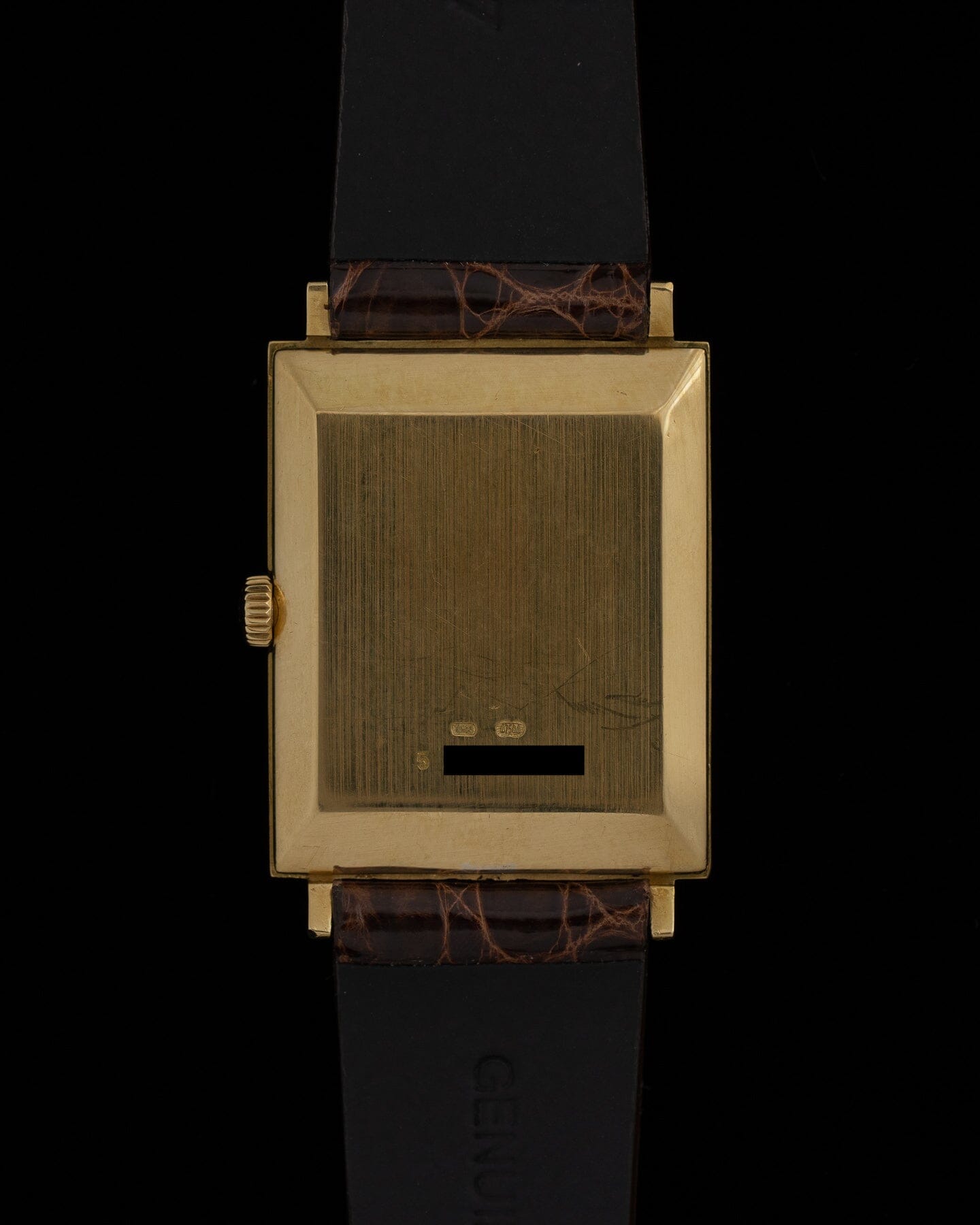 Vacheron Constantin レクタングル 39011 YG シャンパンローマン Watch VACHERON CONSTANTIN