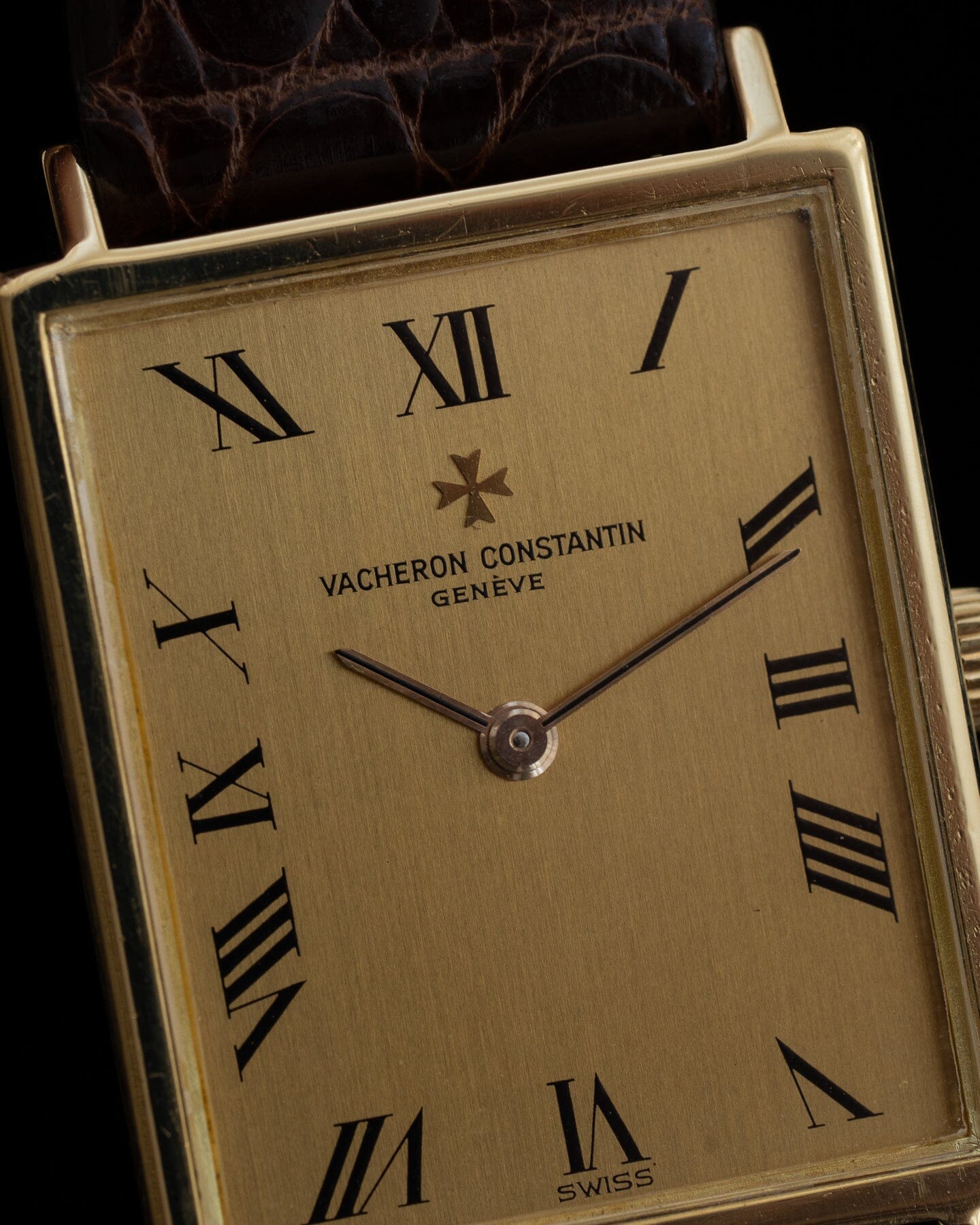 Vacheron Constantin レクタングル 39011 YG シャンパンローマン Watch VACHERON CONSTANTIN