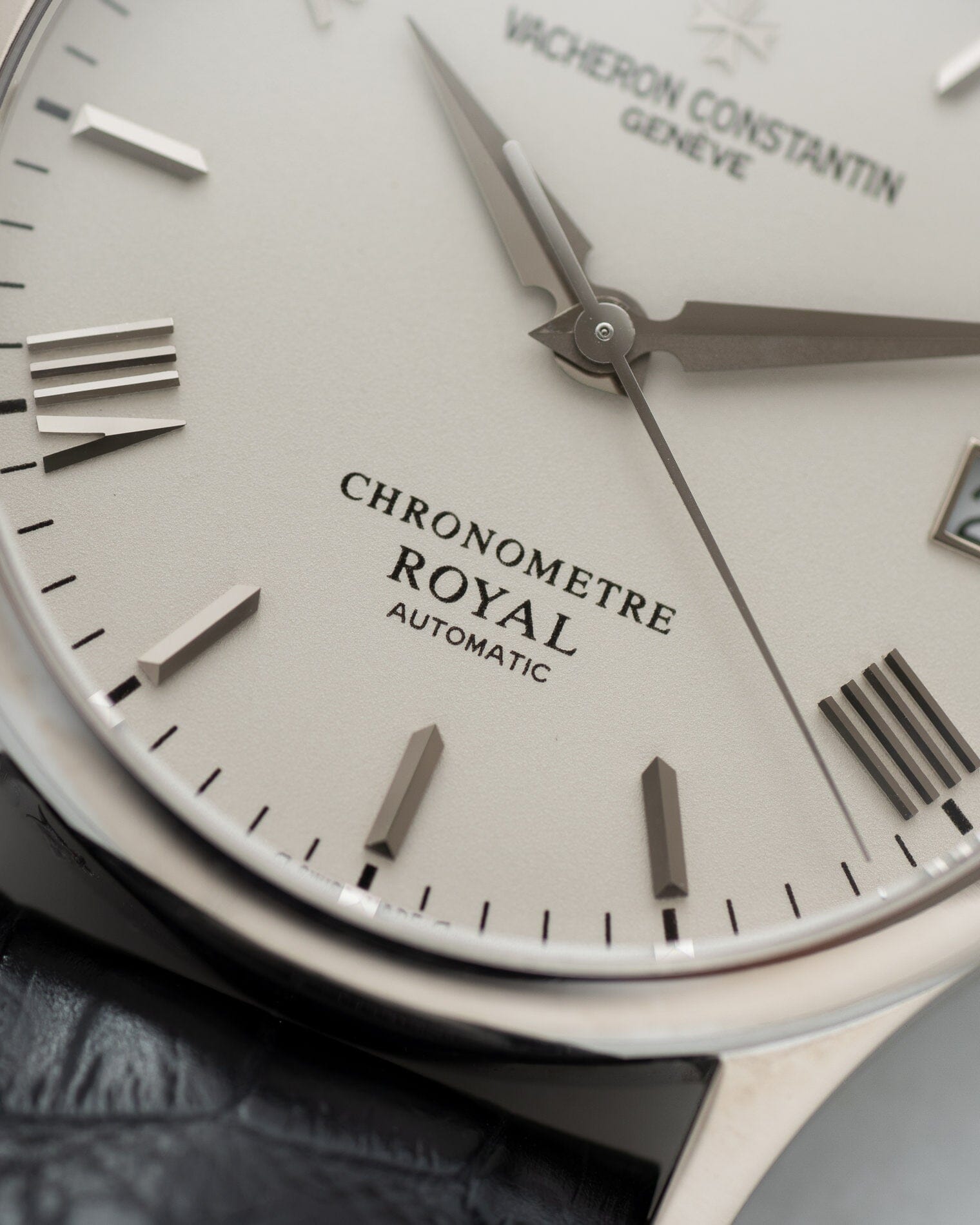 Vacheron Constantin クロノメーターロワイヤル 47022 WG アイボリー 箱保証書付き Watch VACHERON CONSTANTIN