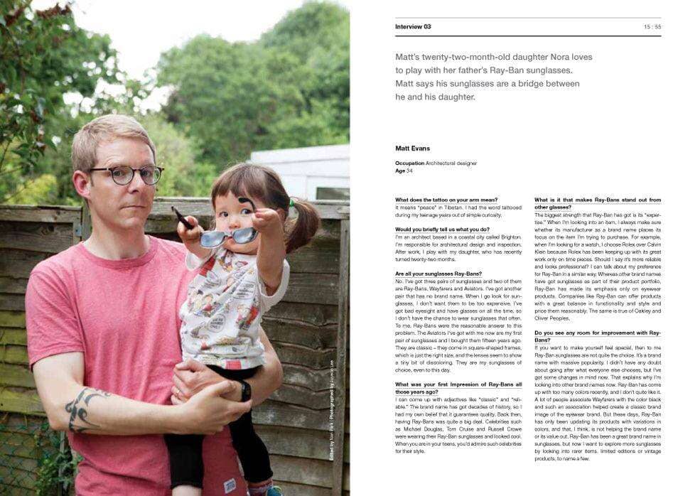 MAGAZINE B 「RAY-BAN」 - Arbitro