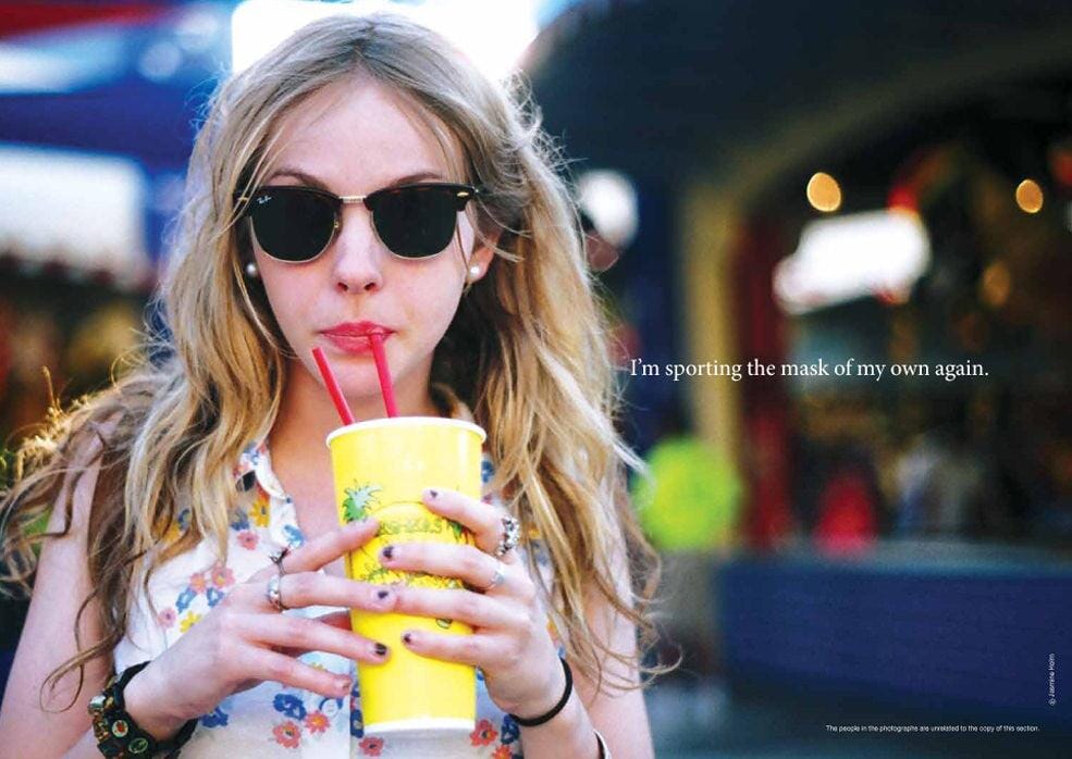 MAGAZINE B 「RAY-BAN」 - Arbitro