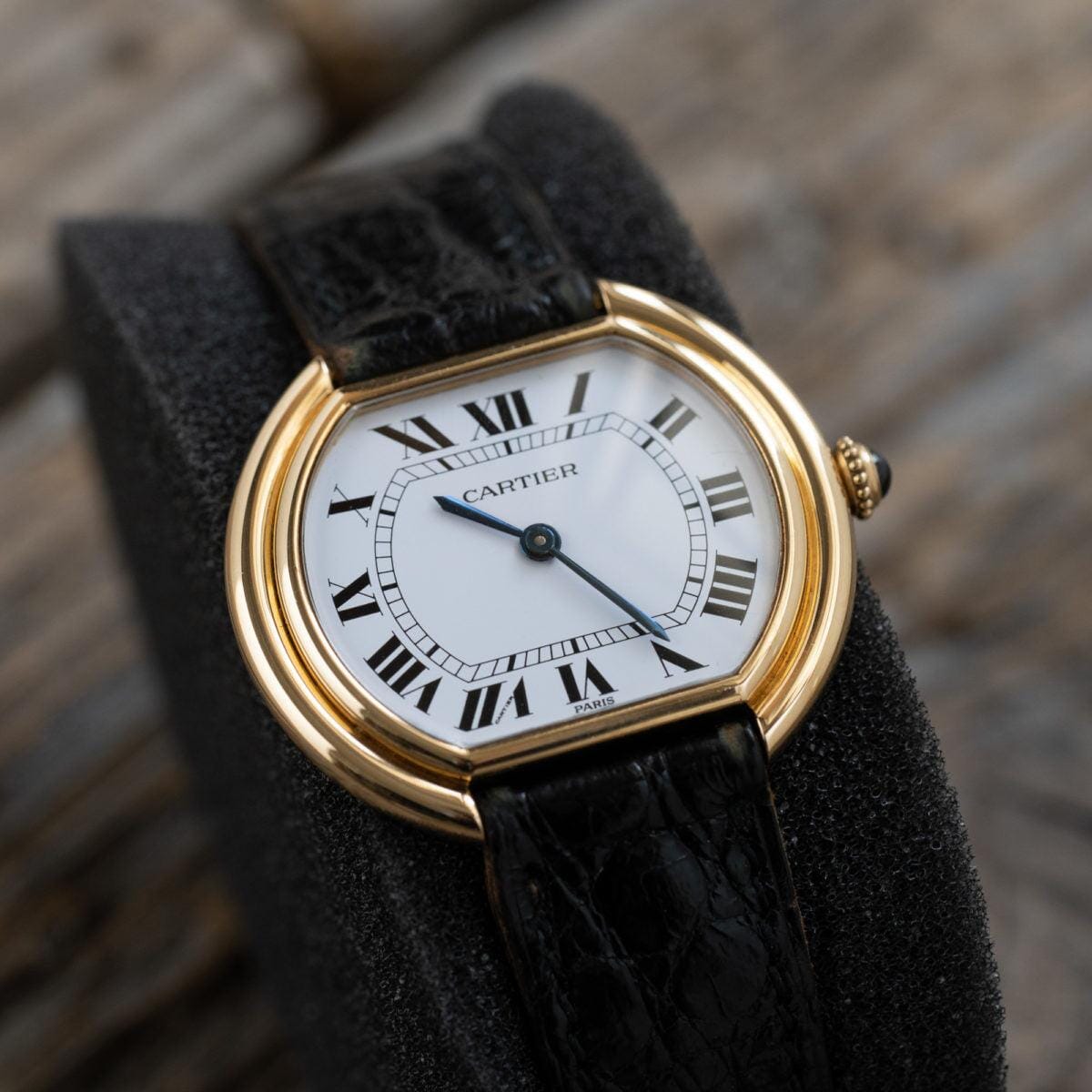 CARTIER Ellipse LM "PARIS" 18K YG - Arbitro