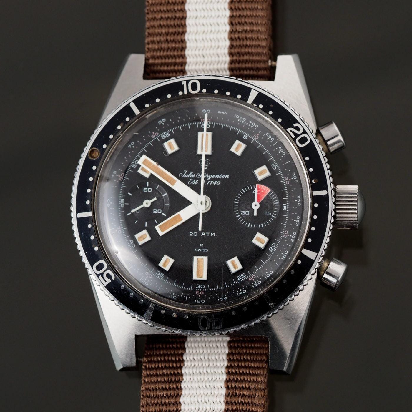 JULES JURGENSEN Chronograph 1960s - Arbitro