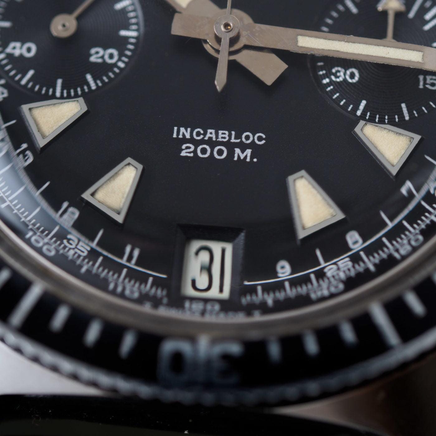 MONDAINE Diver Chronograph 1970s - Arbitro