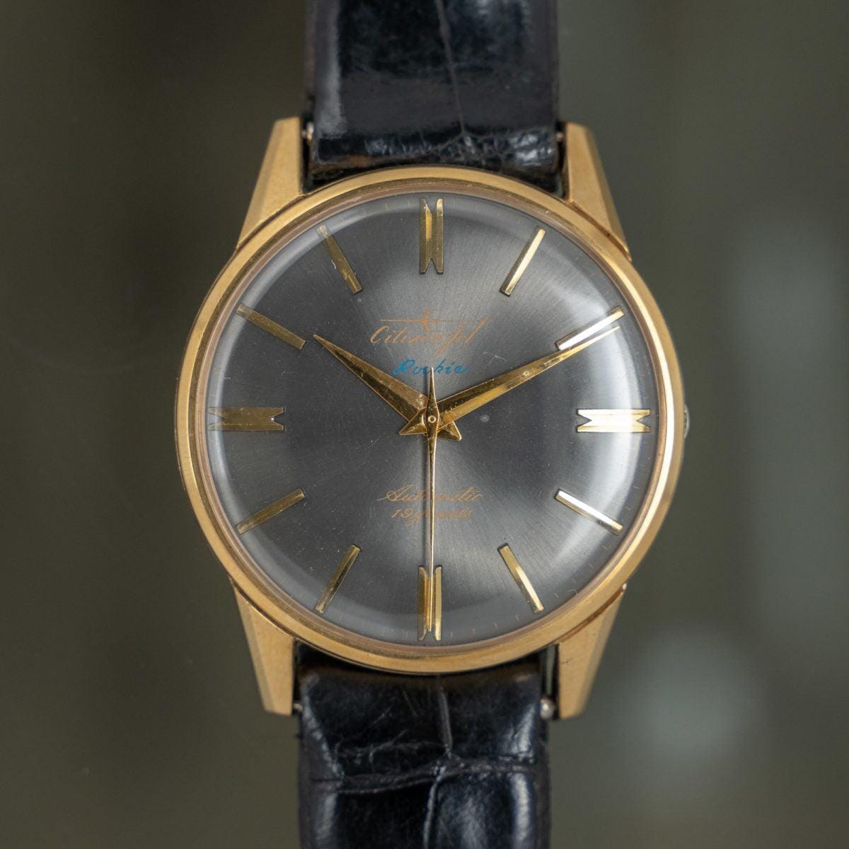 CITIZEN Jet Rookie Grey Dial 1960s - Arbitro