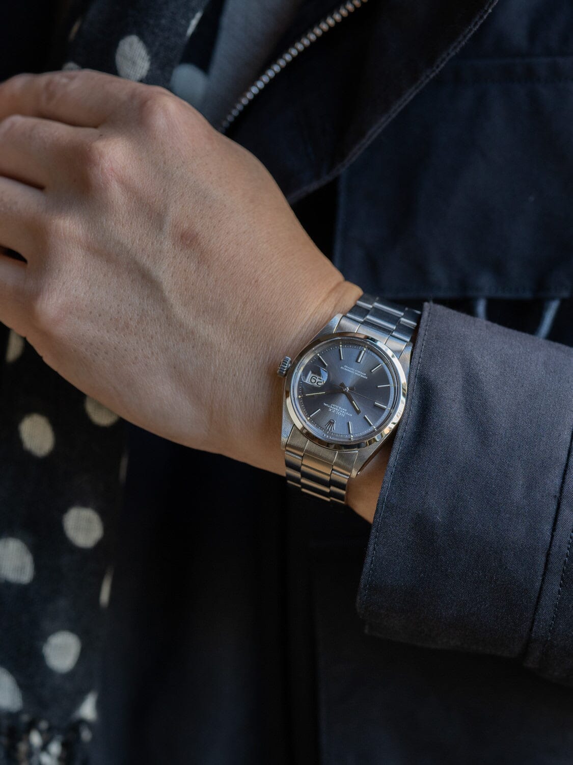 ロレックス デイトジャスト 1600 グレーダイアル Watch ROLEX