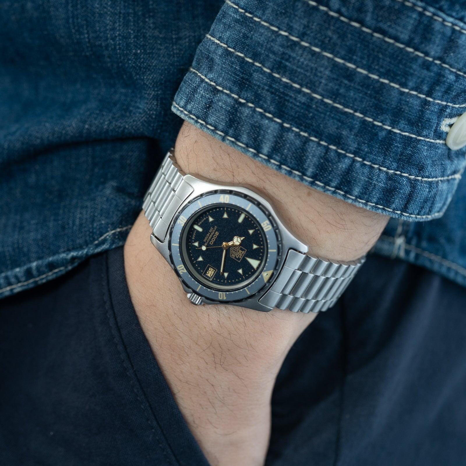 TAG HEUER 2000 Professional 972.613 Moondust Dial - Arbitro