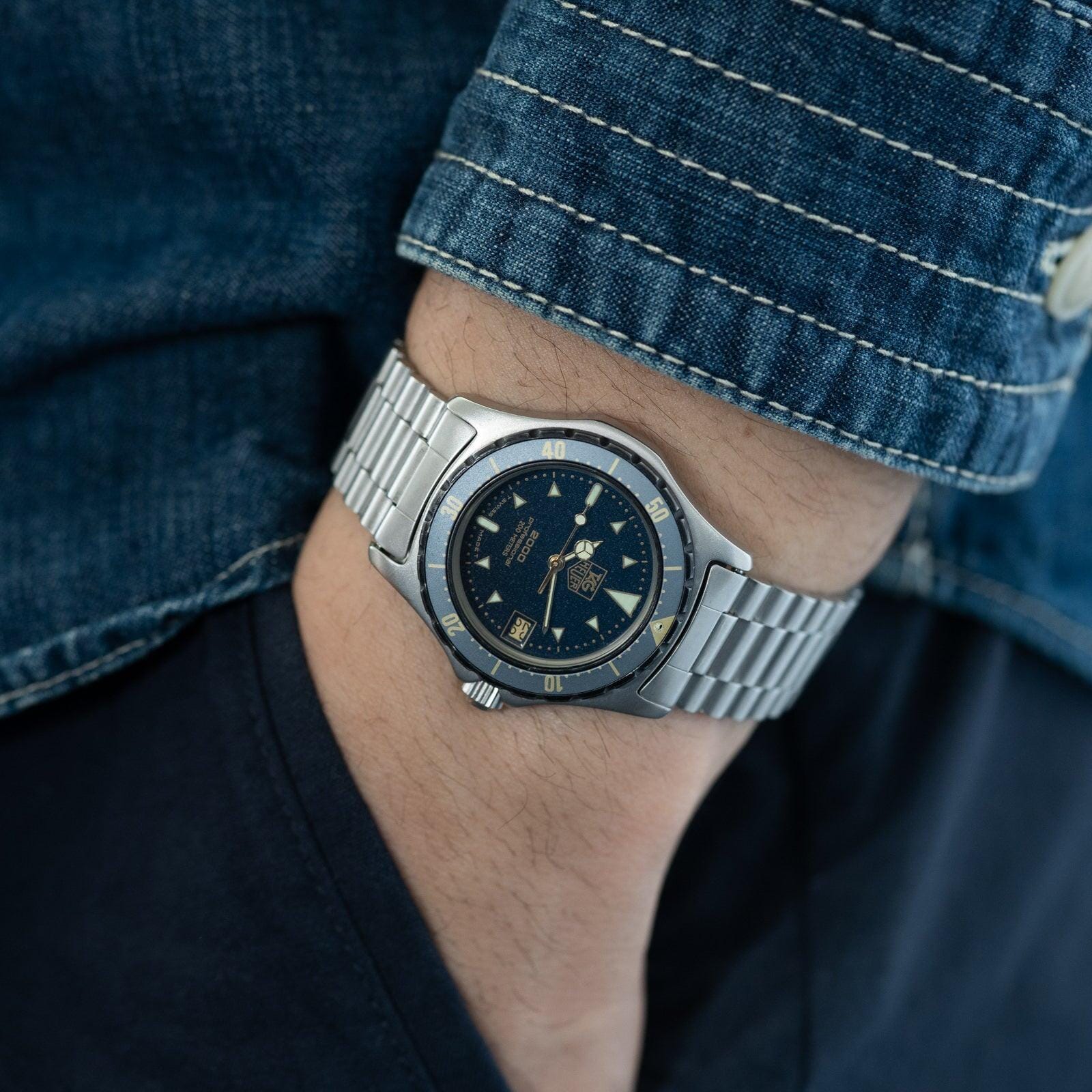 TAG HEUER 2000 Professional 972.613 Moondust Dial - Arbitro