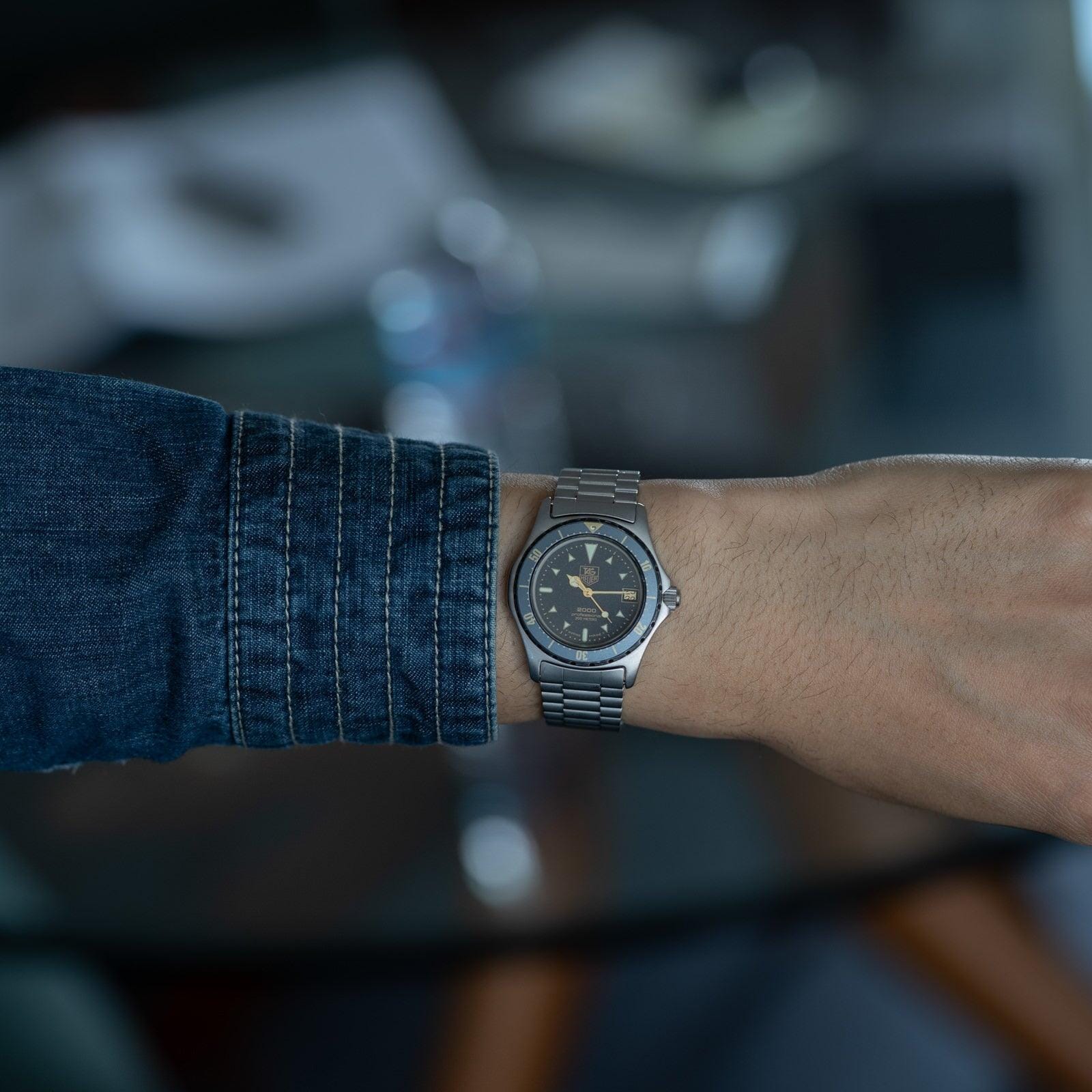 TAG HEUER 2000 Professional 972.613 Moondust Dial - Arbitro