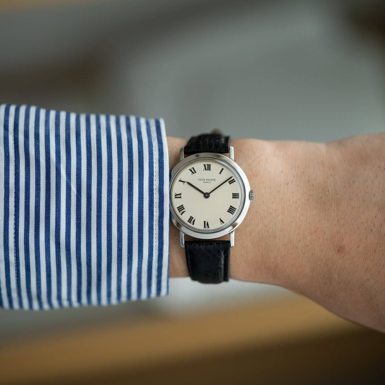 PATEK PHILIPPE Calatrava 3509 Steel Roman Dial - Arbitro