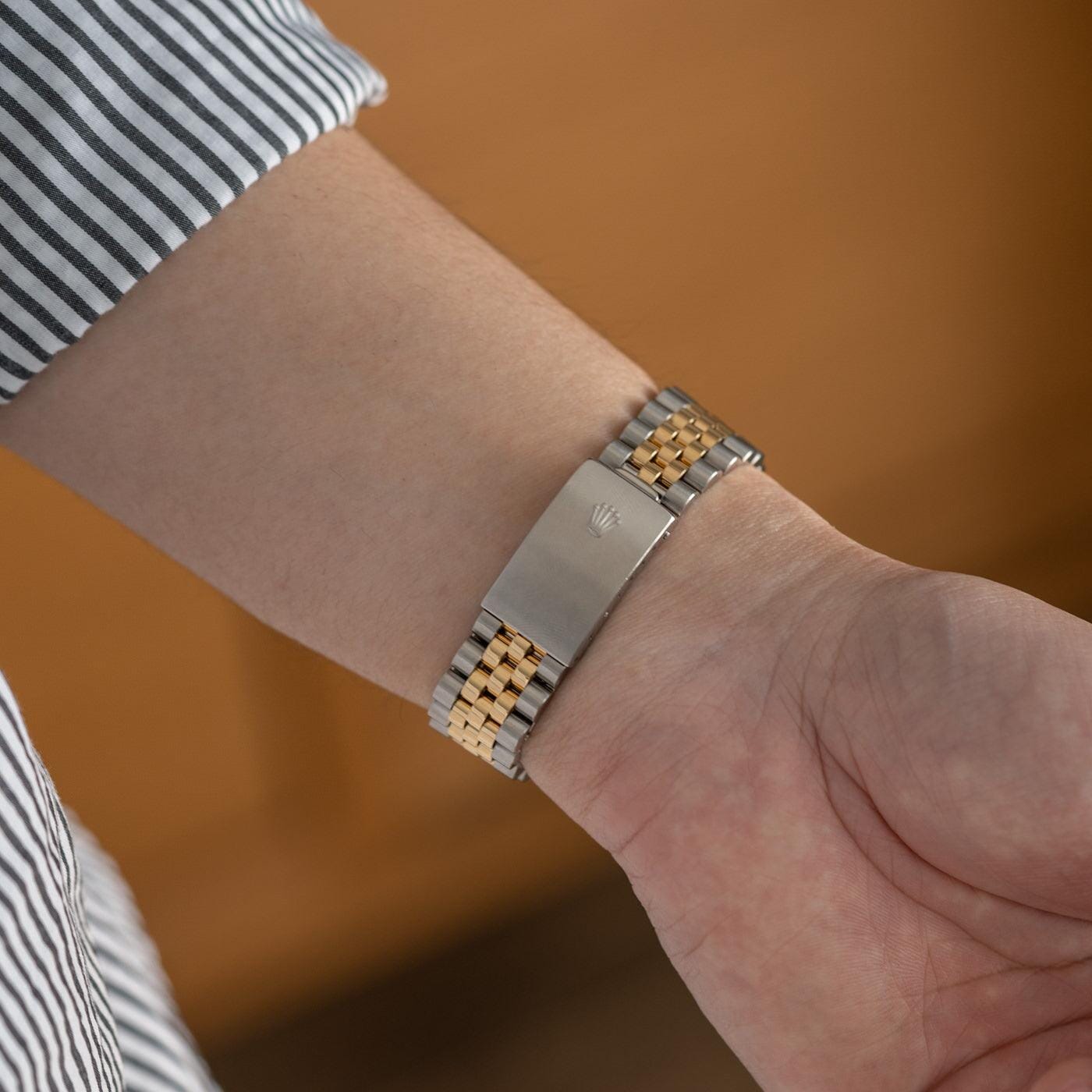 ROLEX Oyster Perpetual Datejust 16233 Champagne - Arbitro