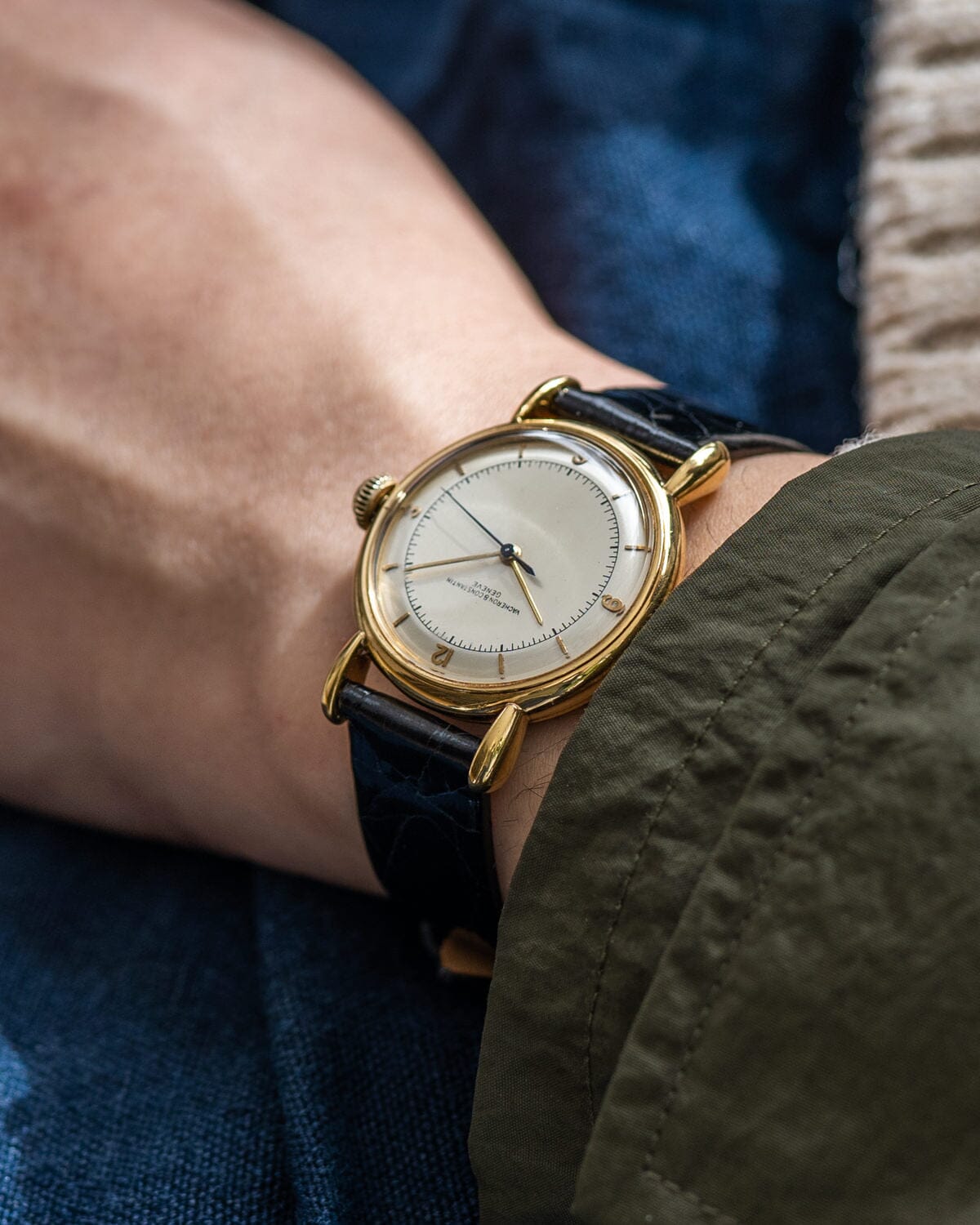 ヴァシュロン・コンスタンタン ティアドロップラグ YG アラビアダイアル Watch VACHERON CONSTANTIN