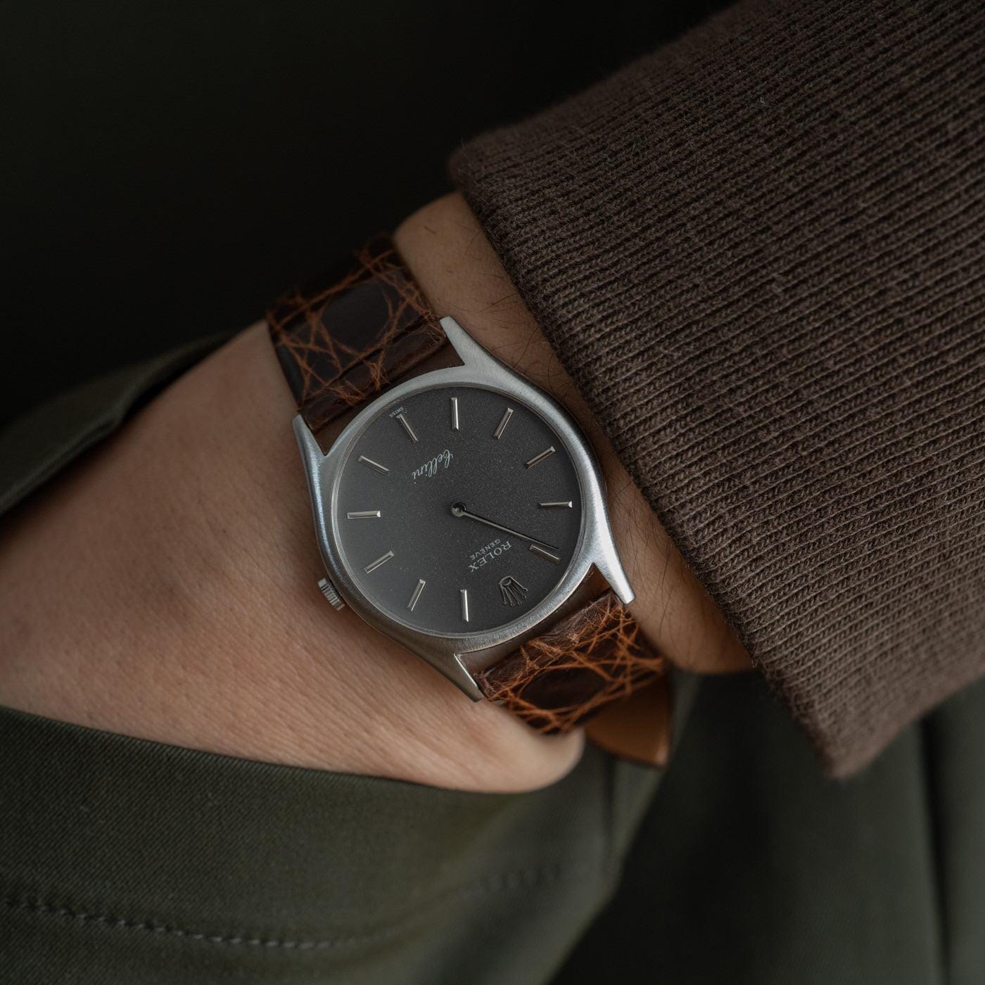 ROLEX Cellini 3804 18K WG Grey Dial - Arbitro