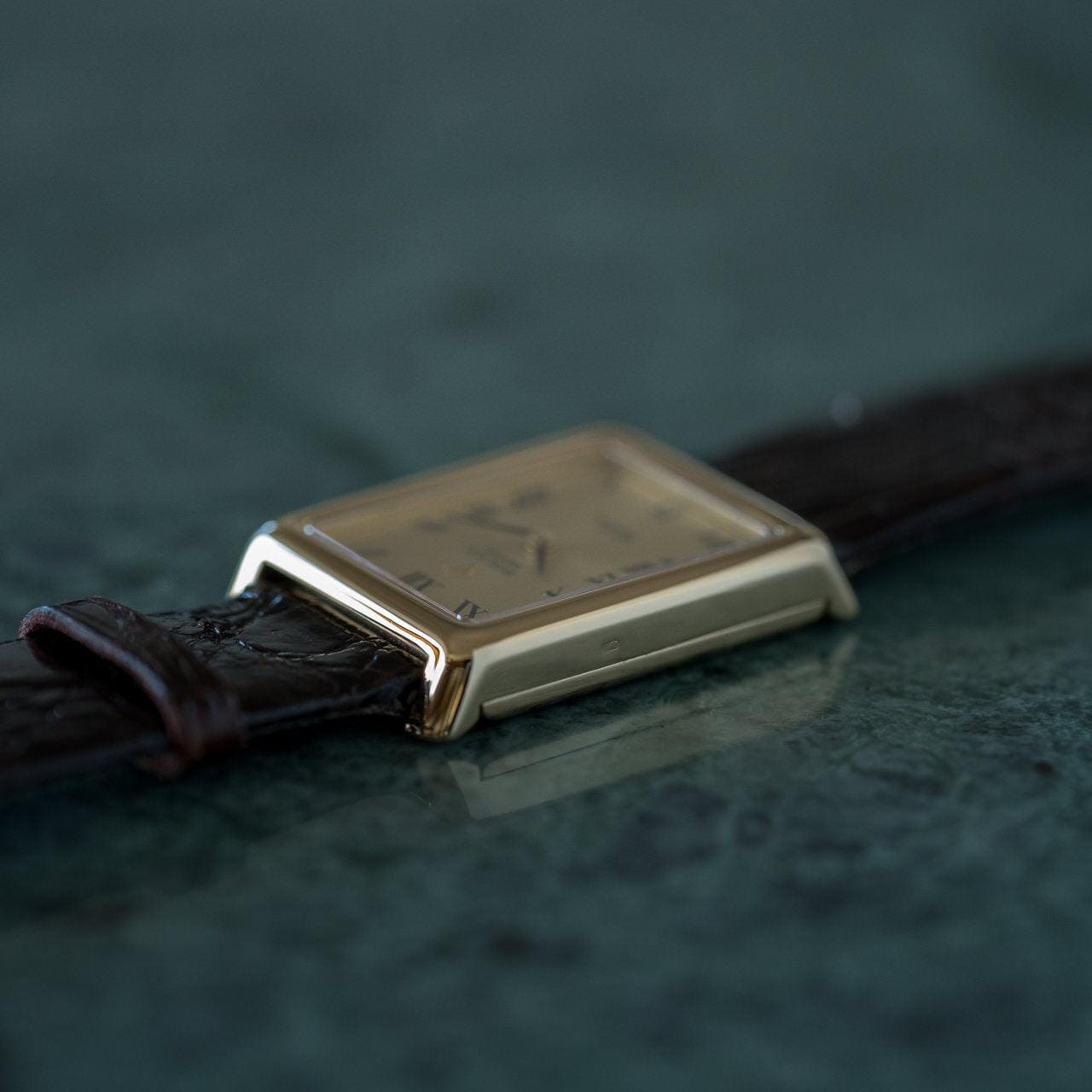 ROLEX Cellini 4103 Rectangle YG 1970s - Arbitro