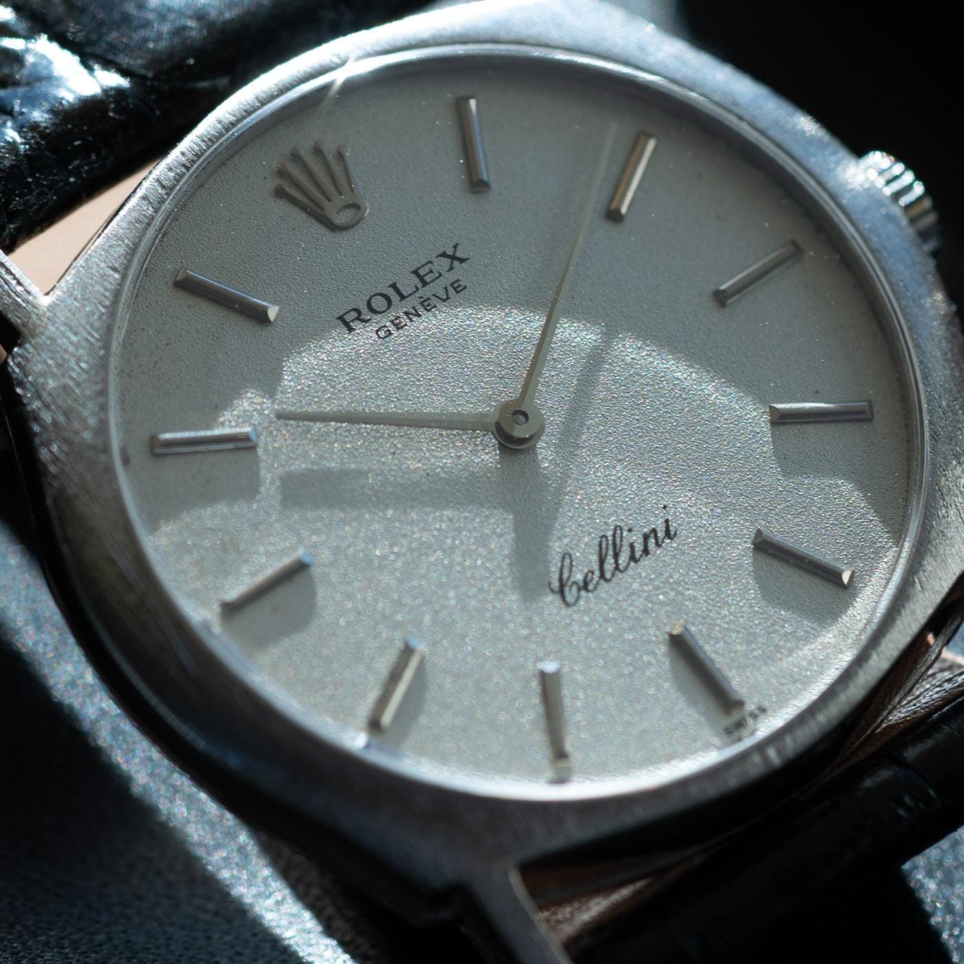 ROLEX Cellini 3804 WG Silver Dial - Arbitro