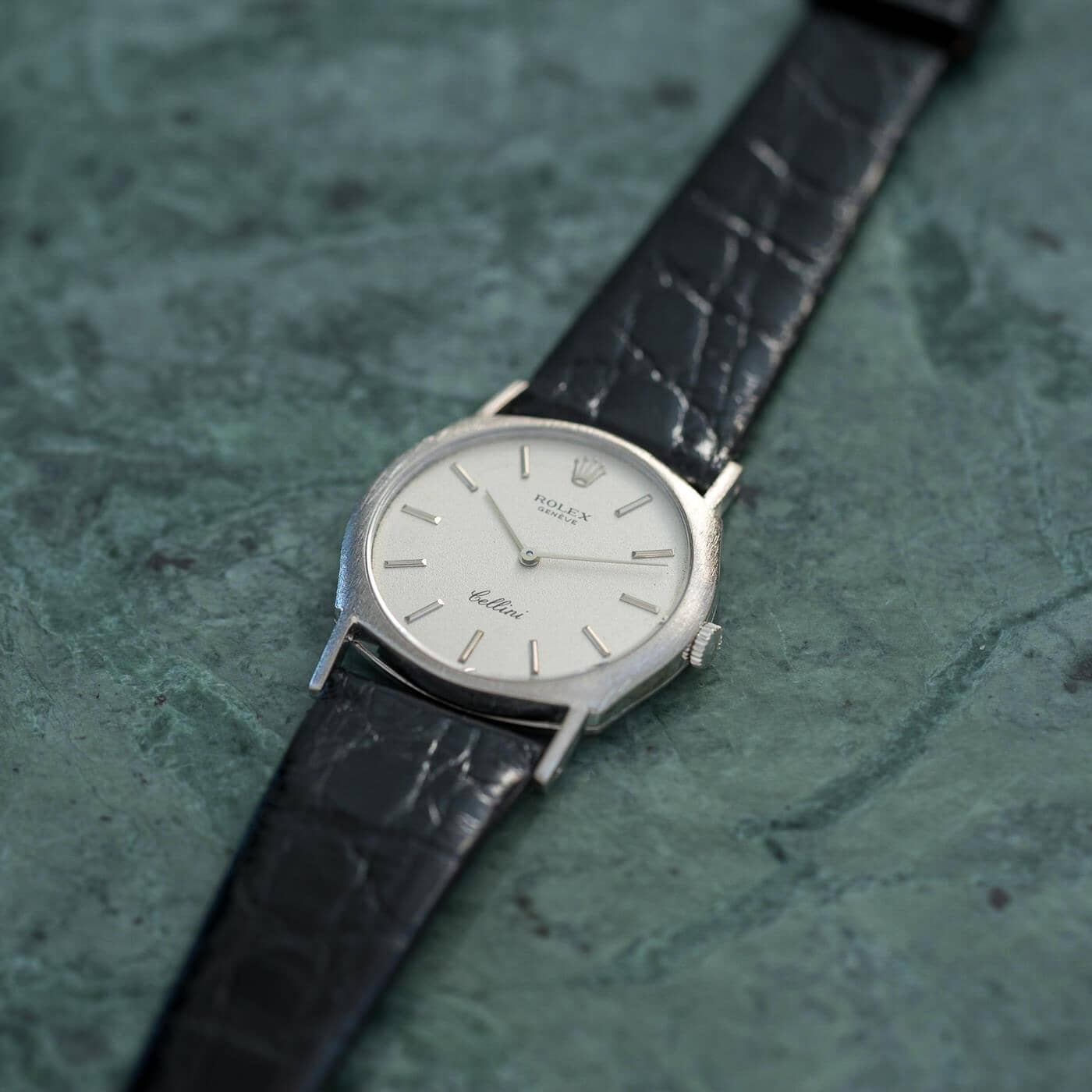 ROLEX Cellini 3804 WG Silver Dial - Arbitro