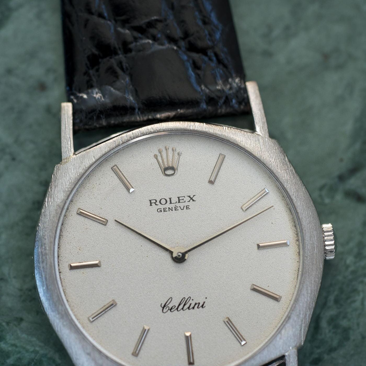 ROLEX Cellini 3804 WG Silver Dial - Arbitro