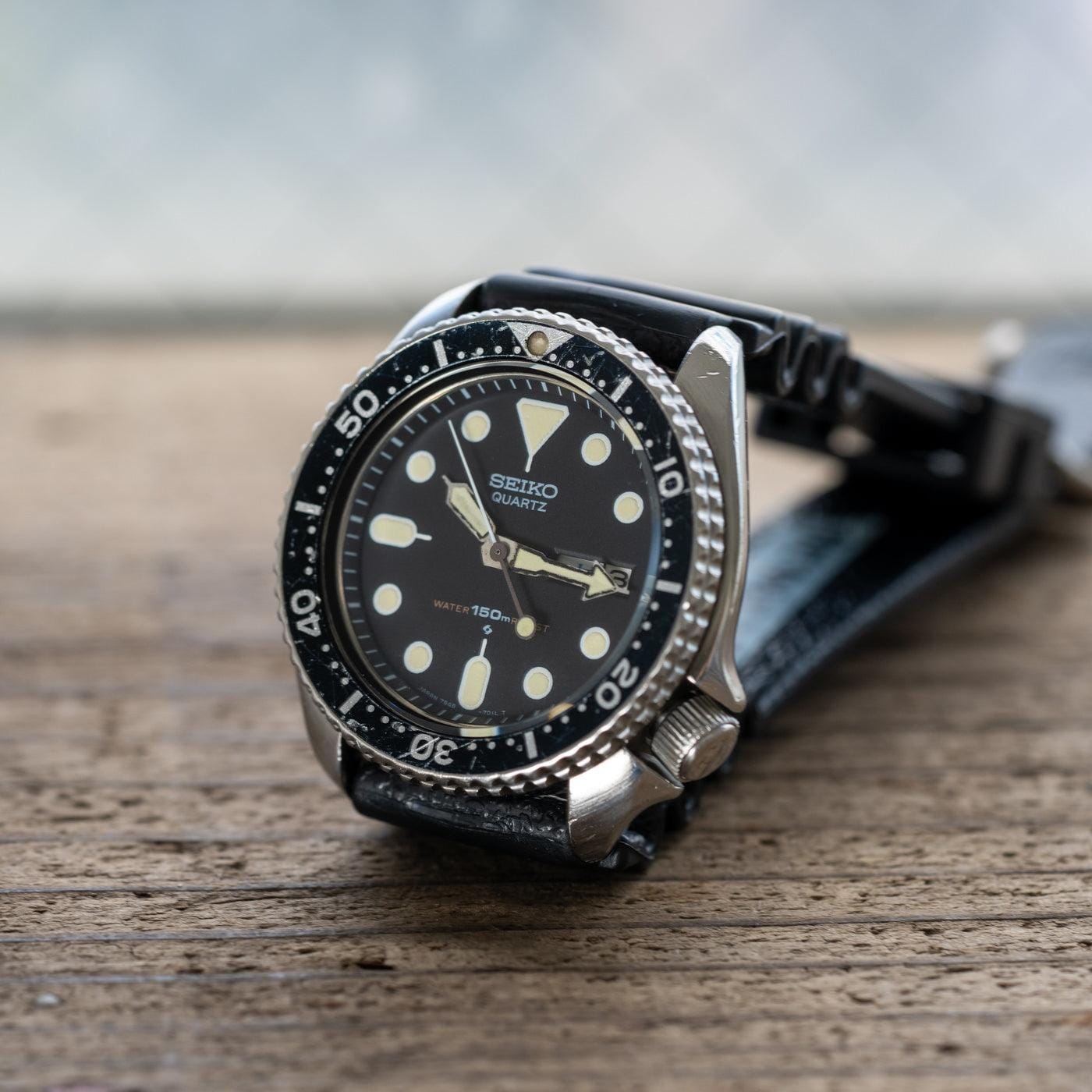 SEIKO 150m Diver 7548-7000 Black - Arbitro