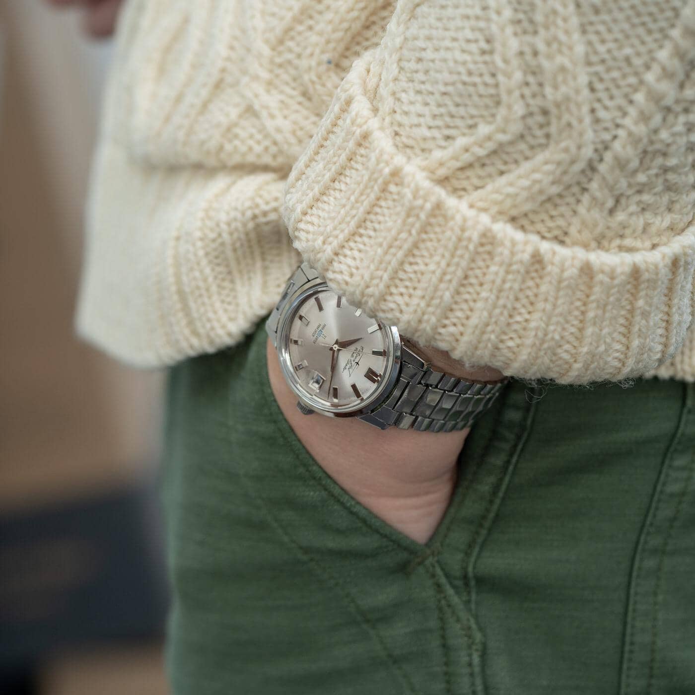 CITIZEN Jet Auto Dater Para Water AR51407061 1960s - Arbitro