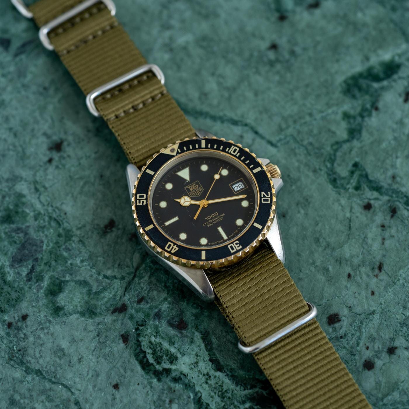TAG HEUER 1000 Professional 980.020L 1980s - Arbitro