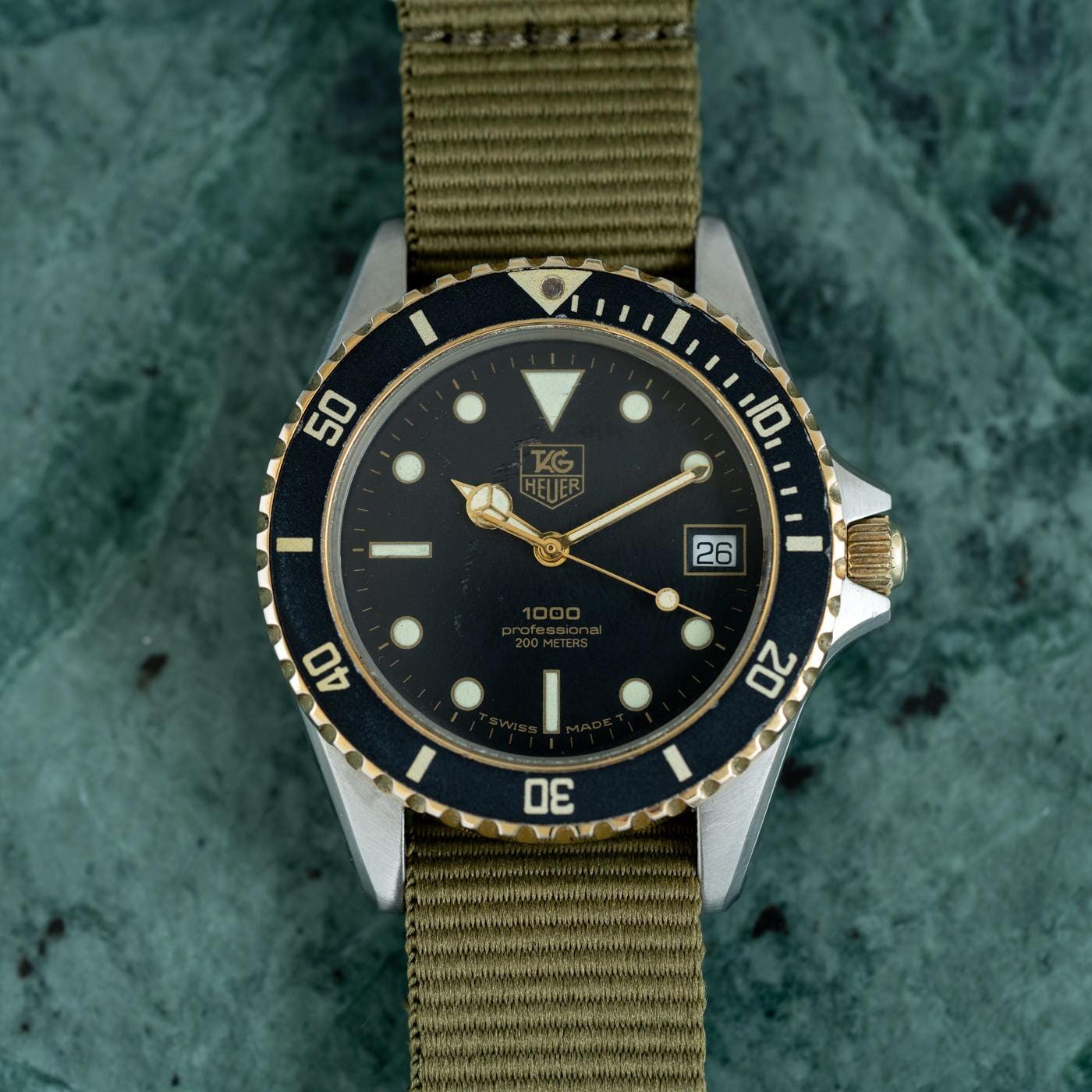 TAG HEUER 1000 Professional 980.020L 1980s - Arbitro