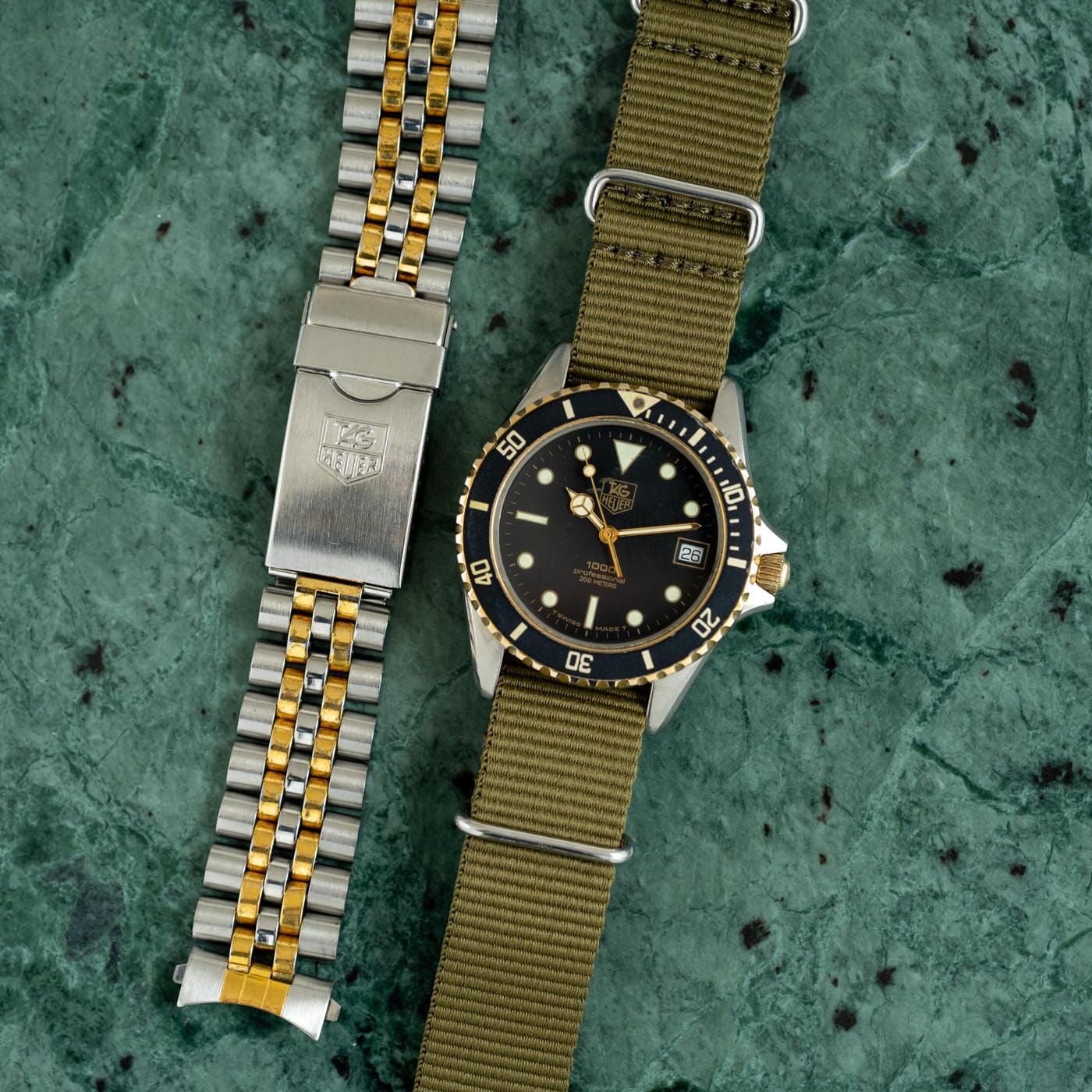 TAG HEUER 1000 Professional 980.020L 1980s - Arbitro
