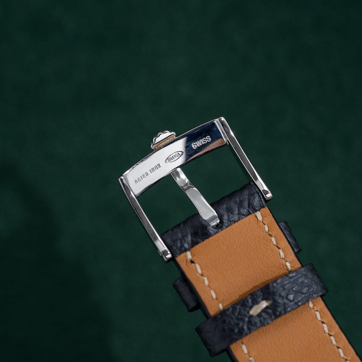 ROLEX Cellini 3804 WG Navy Dial 1970s - Arbitro