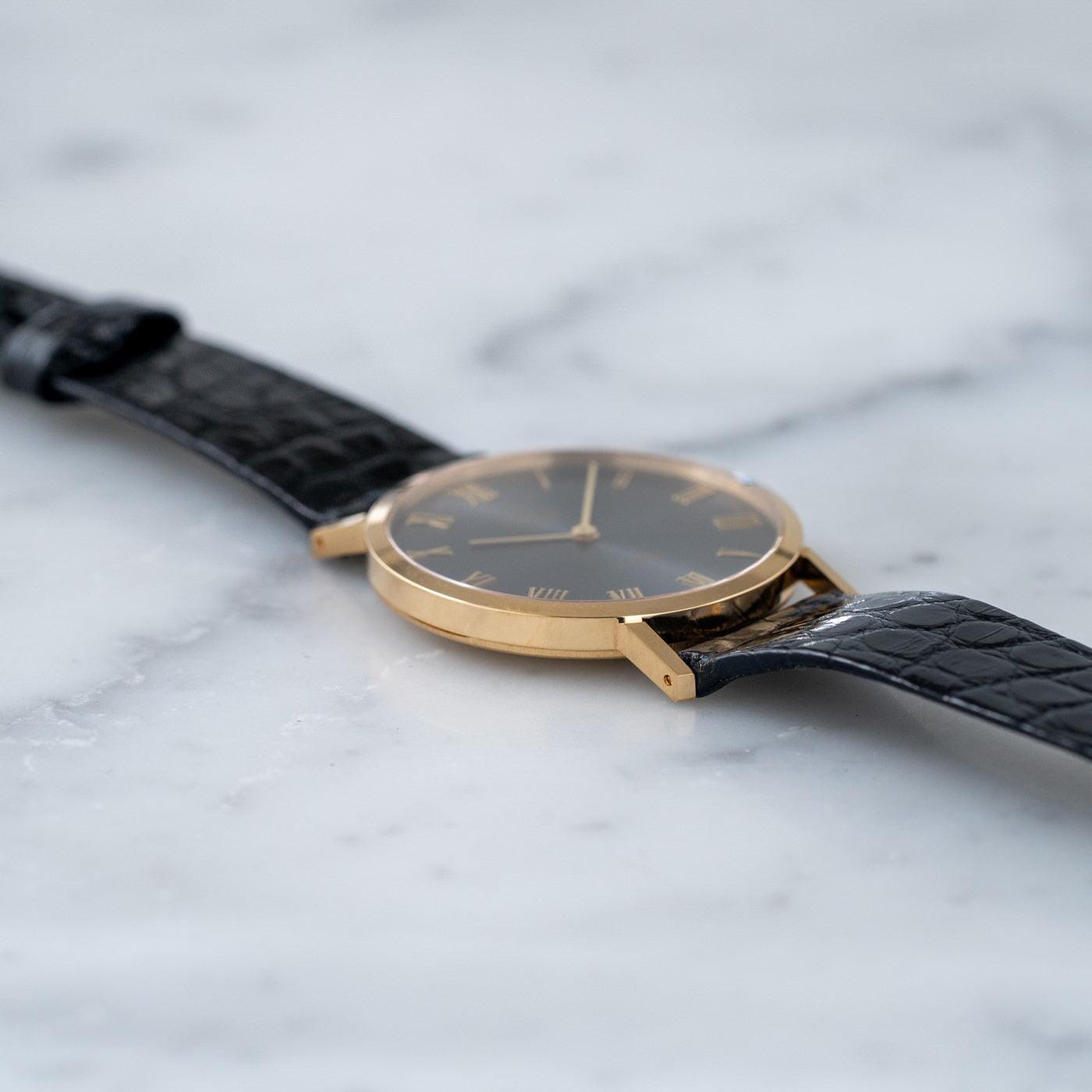 ROLEX Cellini 4112 YG Grey Dial 1990s - Arbitro