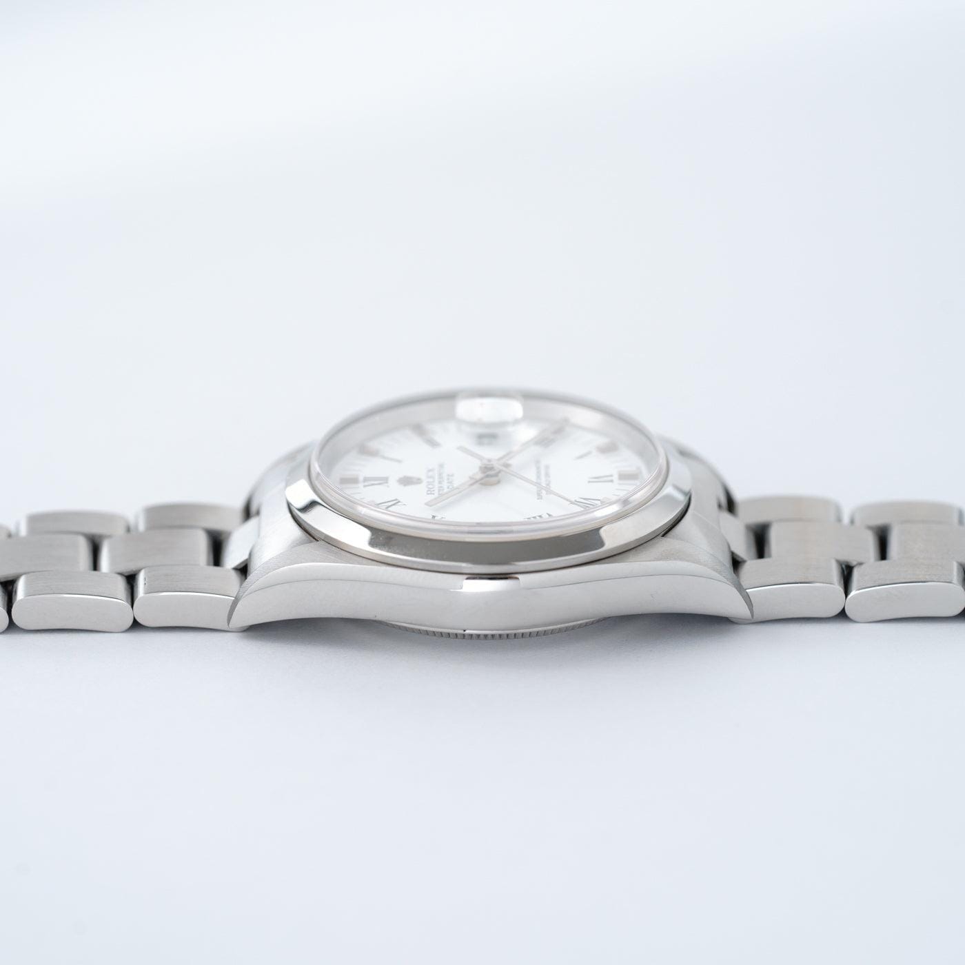 ROLEX Oyster Perpetual Date 15200 White Roman - Arbitro