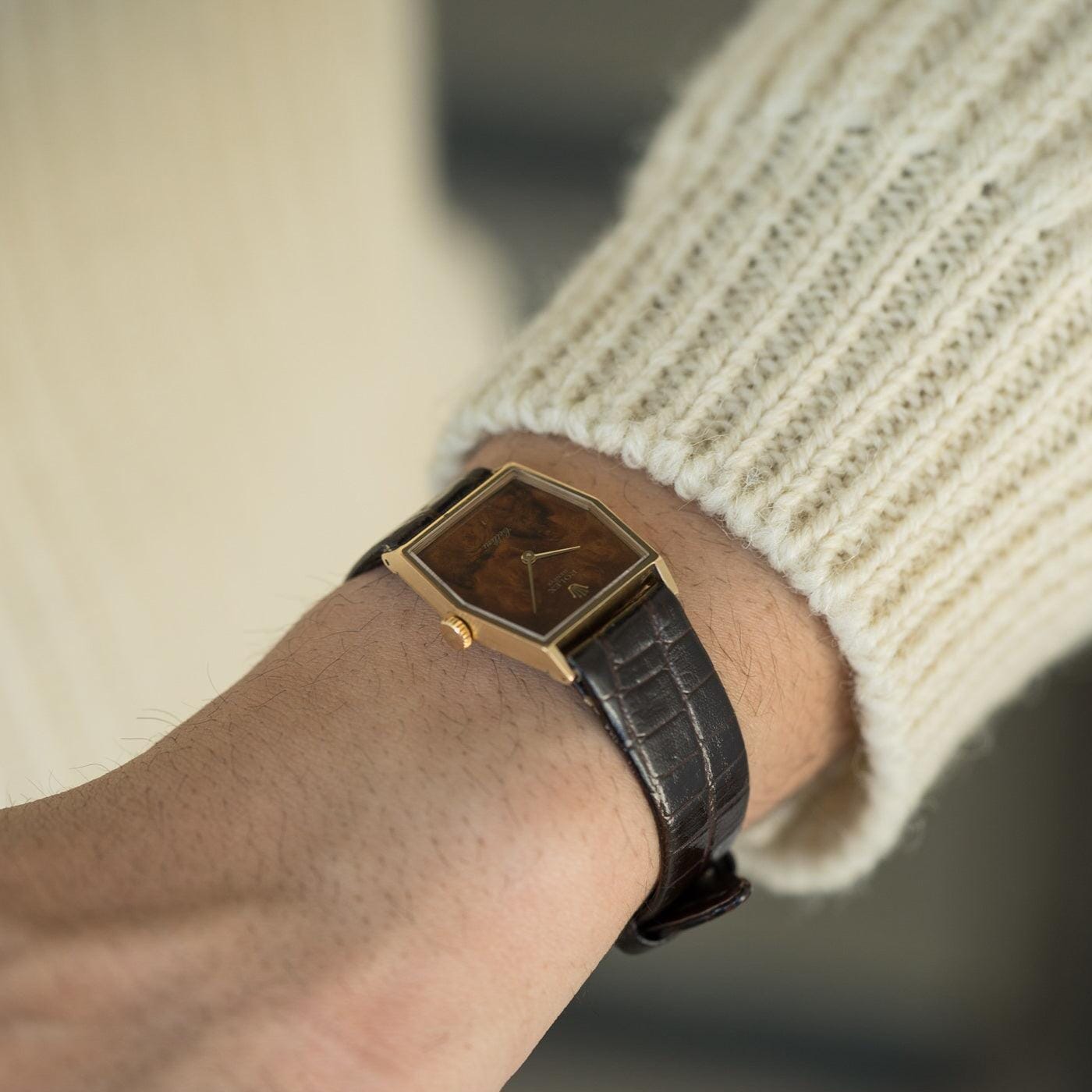 ROLEX Cellini 4122 YG Mahogany Dial - Arbitro